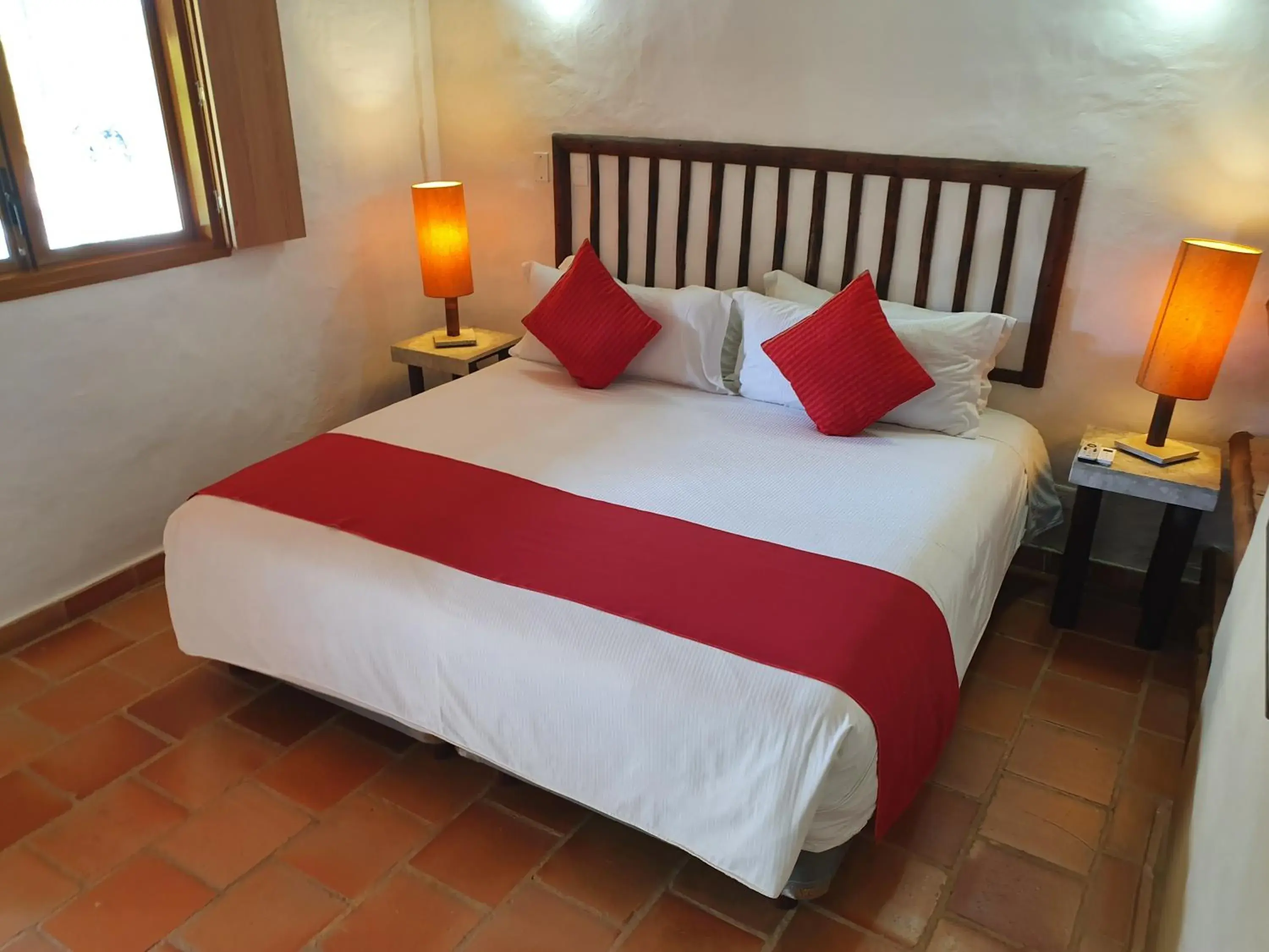 Bed in Hotel Terra Barichara