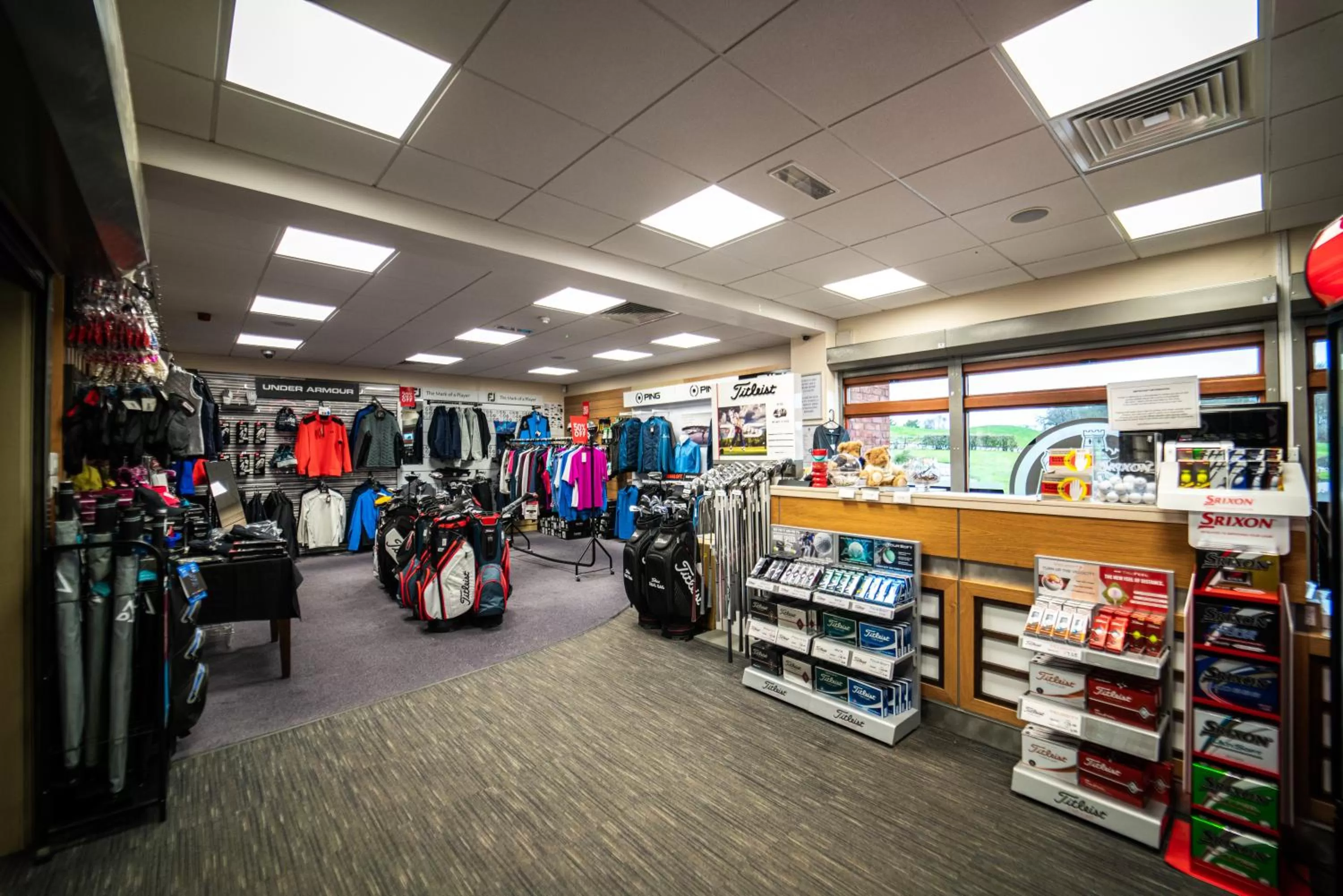 On-site shops in The Warwickshire Hotel and Country Club