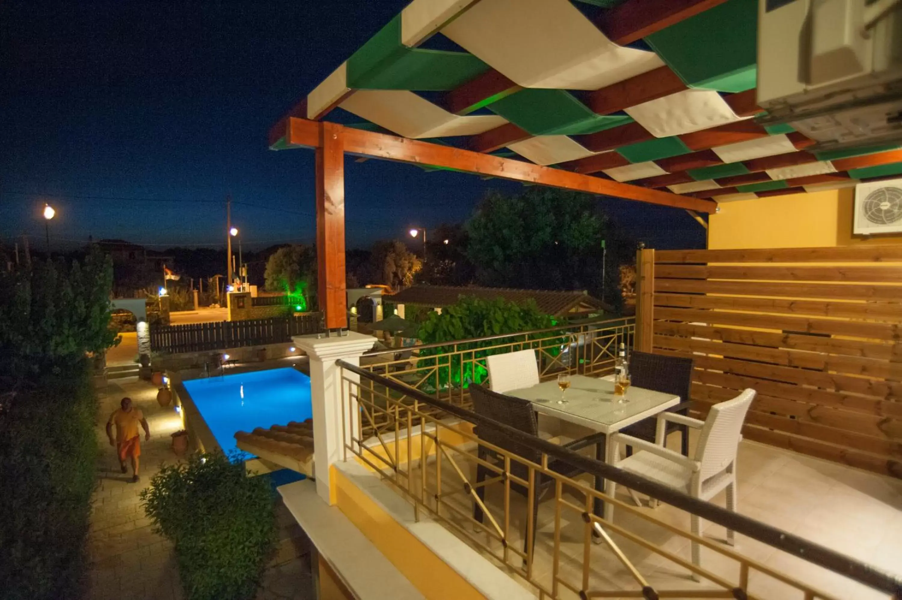 Night, Patio/Outdoor Area in Villa Vita Holidays