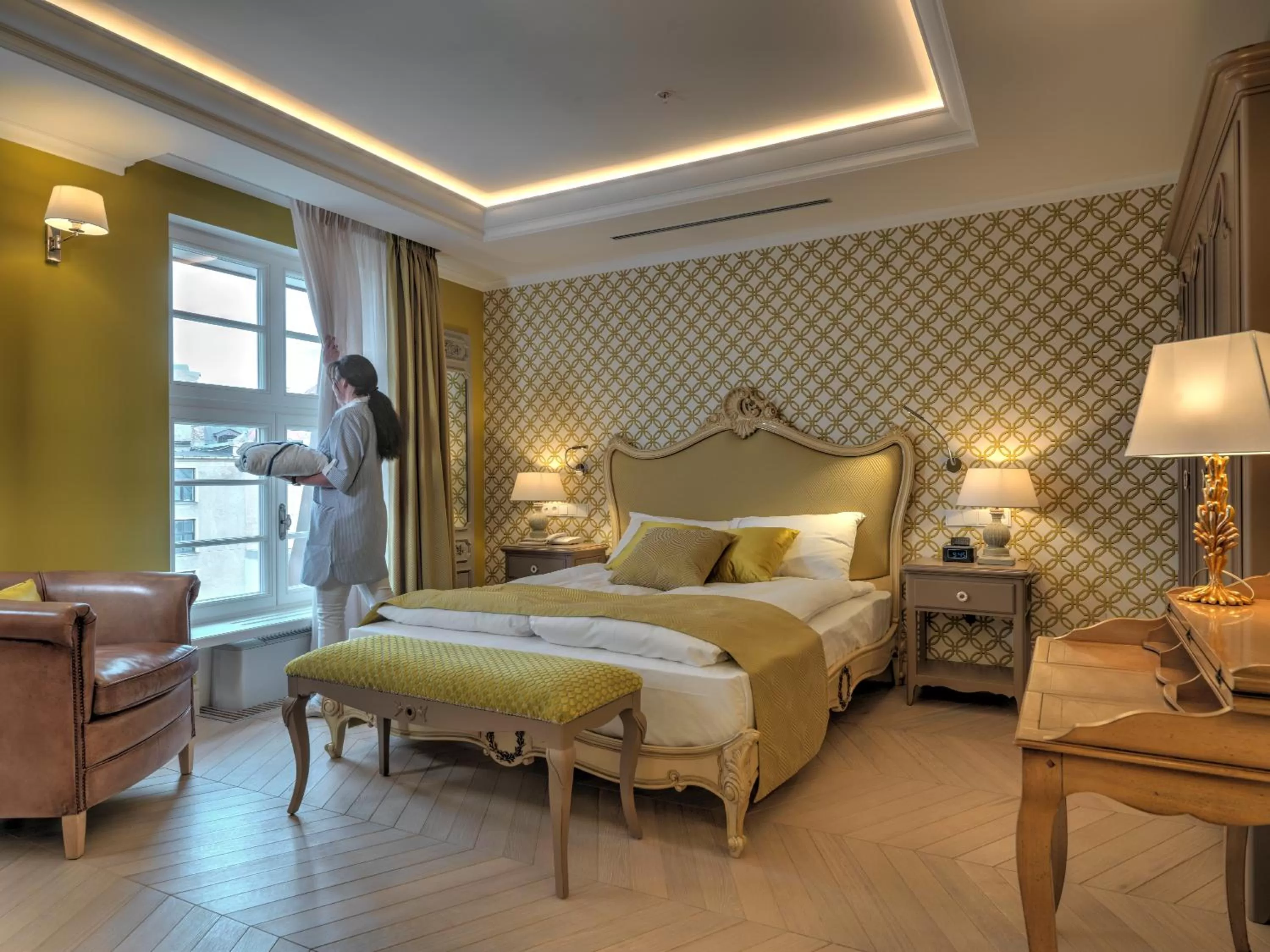 Bed in Relais Le Chevalier