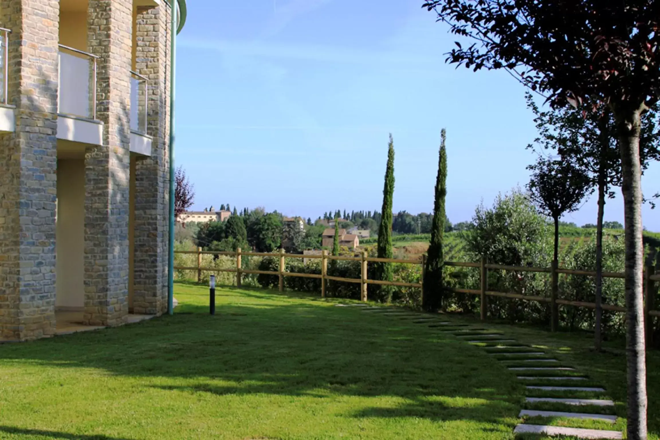Garden in Chianti Village Morrocco