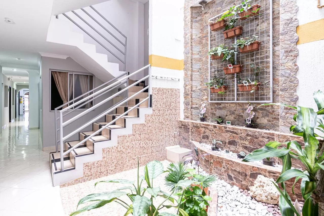 Patio in Hotel El Deportista