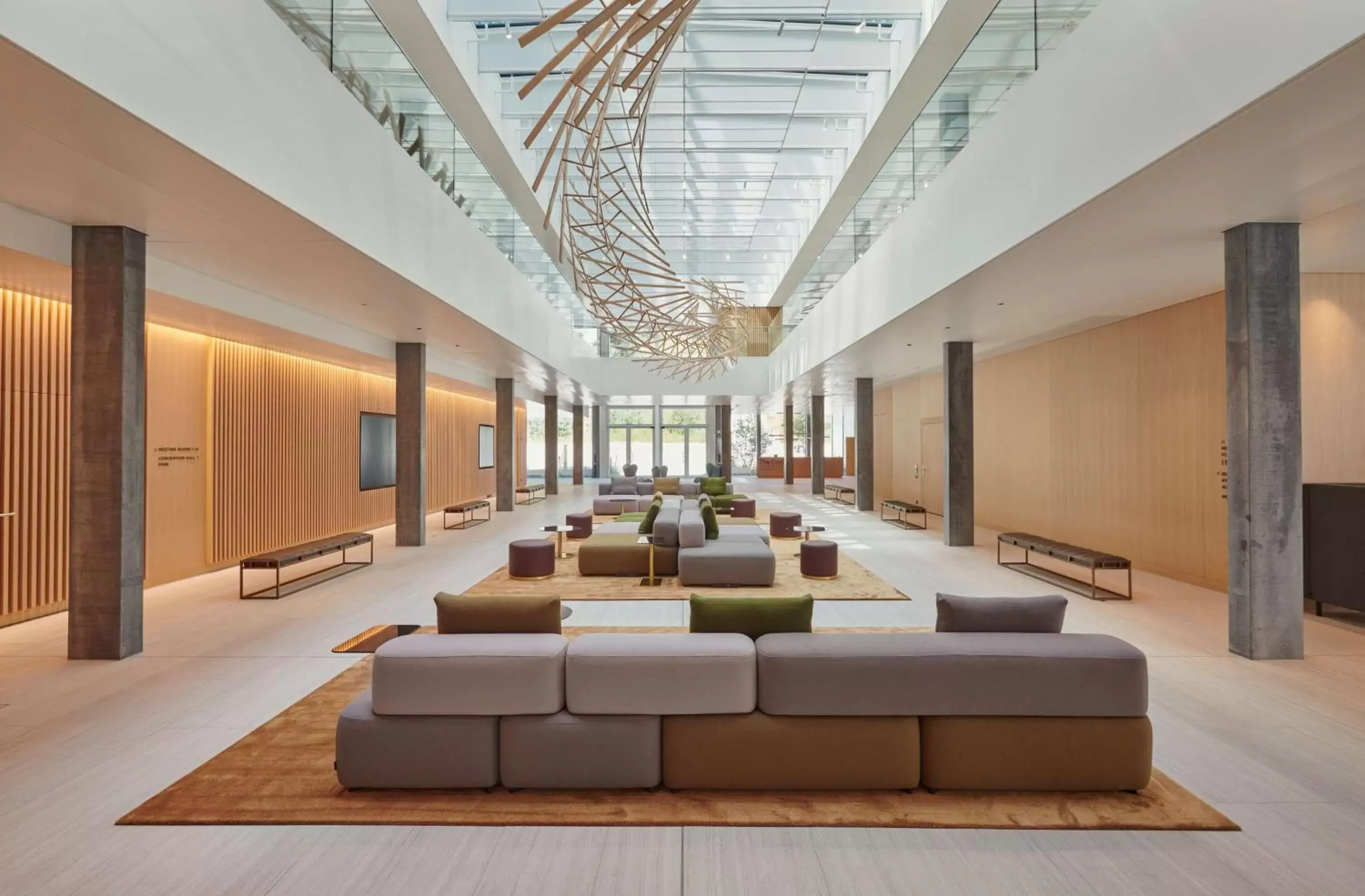 Lobby or reception in Hyatt Regency Zurich Airport Circle Lobby or reception in Hyatt Regency Zurich Airport Circle