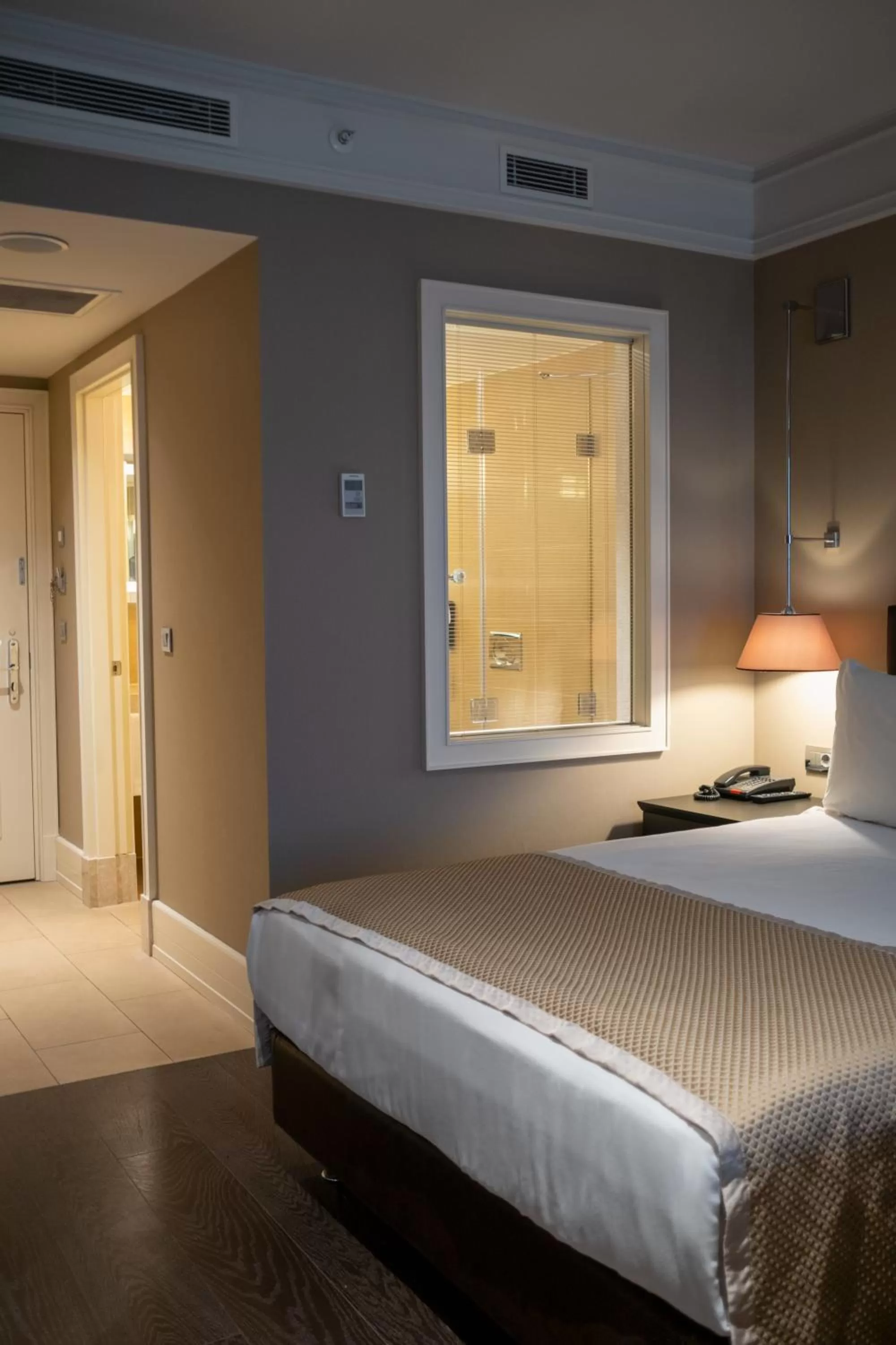 Bed in Windsor Hotel & Convention Center Istanbul