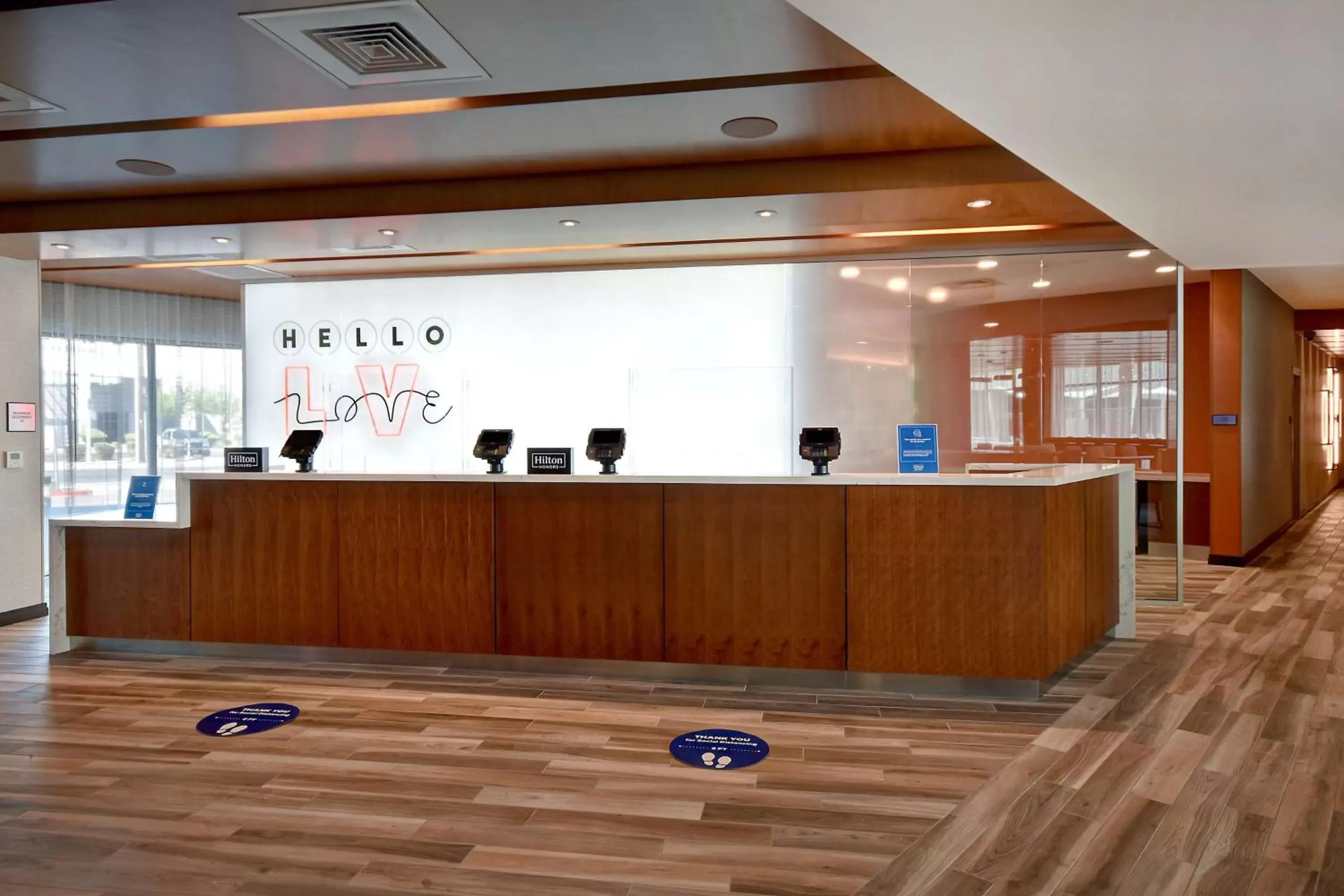 Lobby or reception, Lobby/Reception in Hampton Inn & Suites Las Vegas Convention Center - No Resort Fee