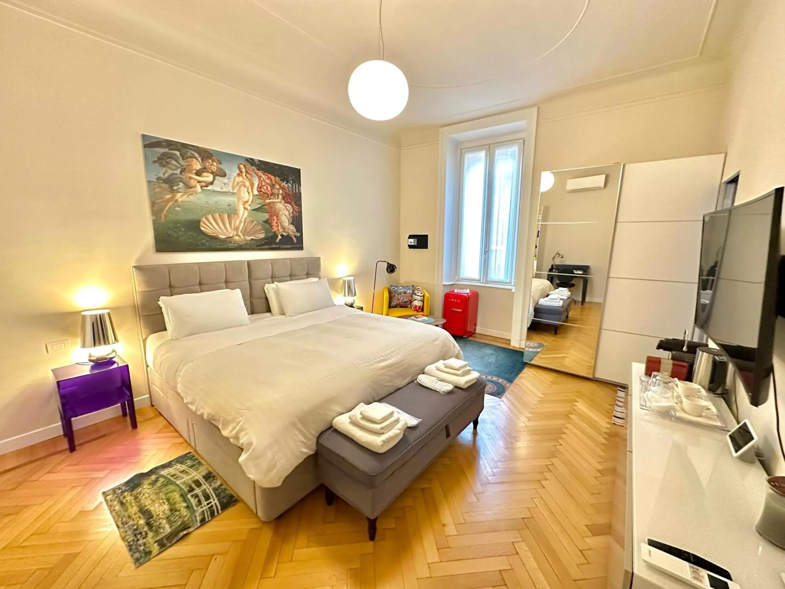 Bedroom in B&B Liberty Suite Milan