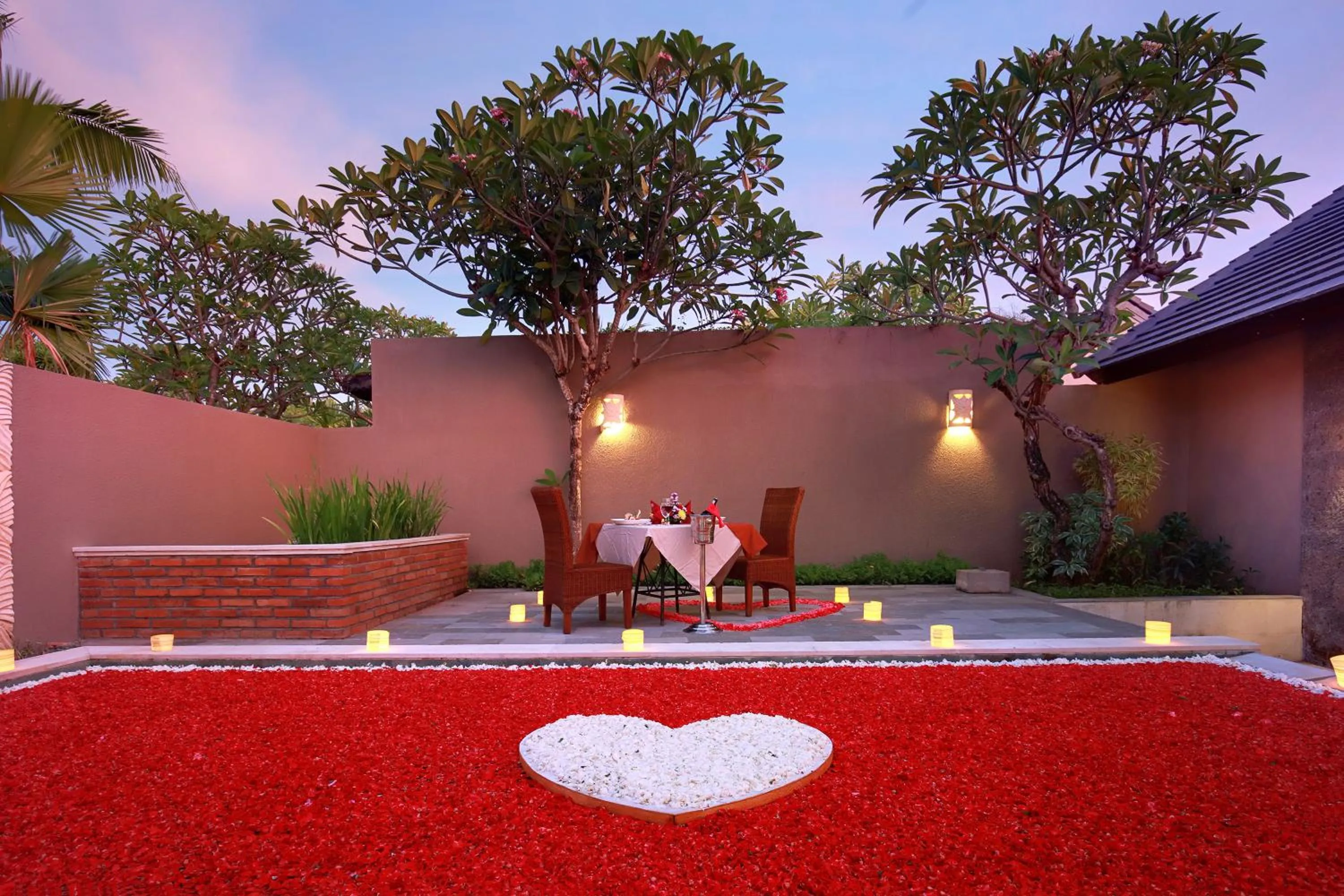 Dinner in Lumbini Luxury Villas and Spa