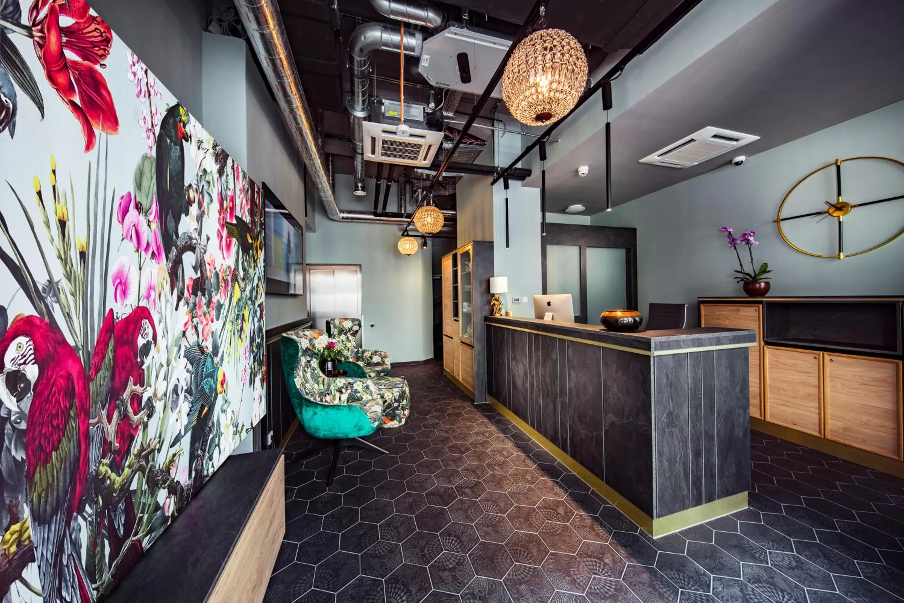 Lobby or reception in Maison Schiller by DesignCity Hotels