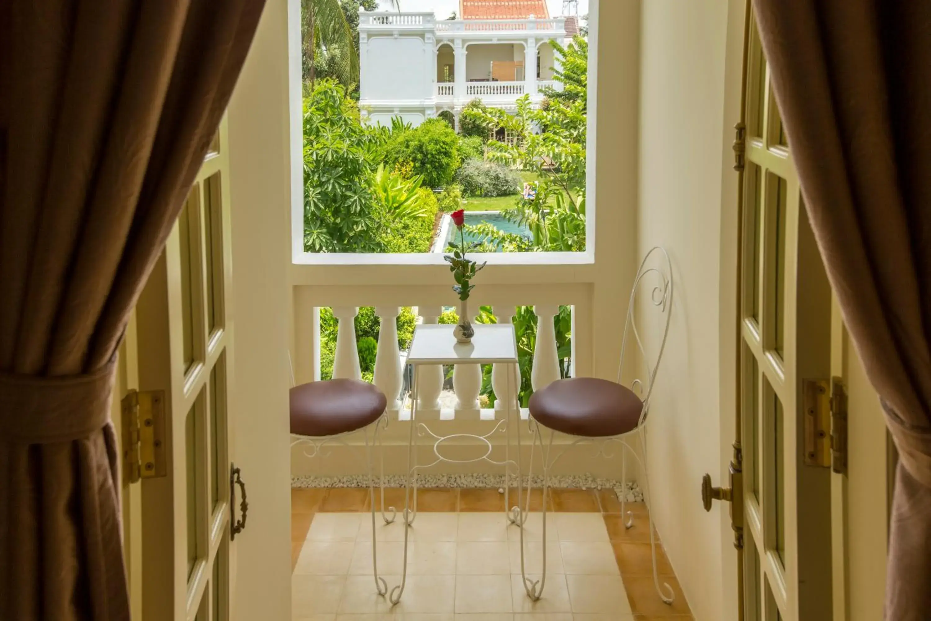 Balcony/Terrace, Seating Area in Hoi An Garden Palace & Spa
