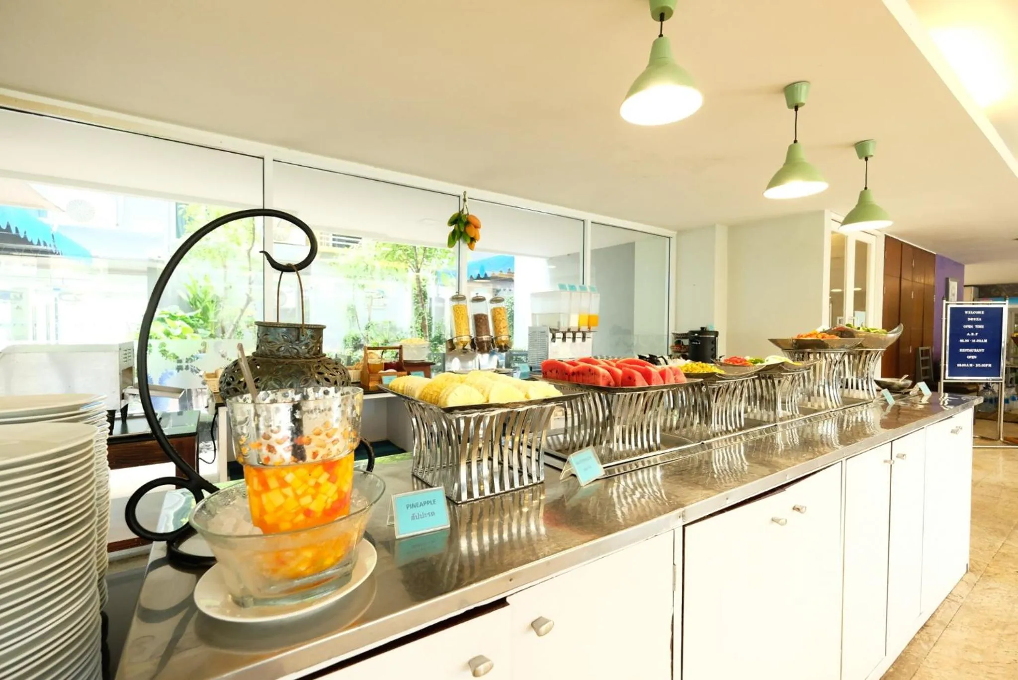 Buffet breakfast in D@Sea Hotel