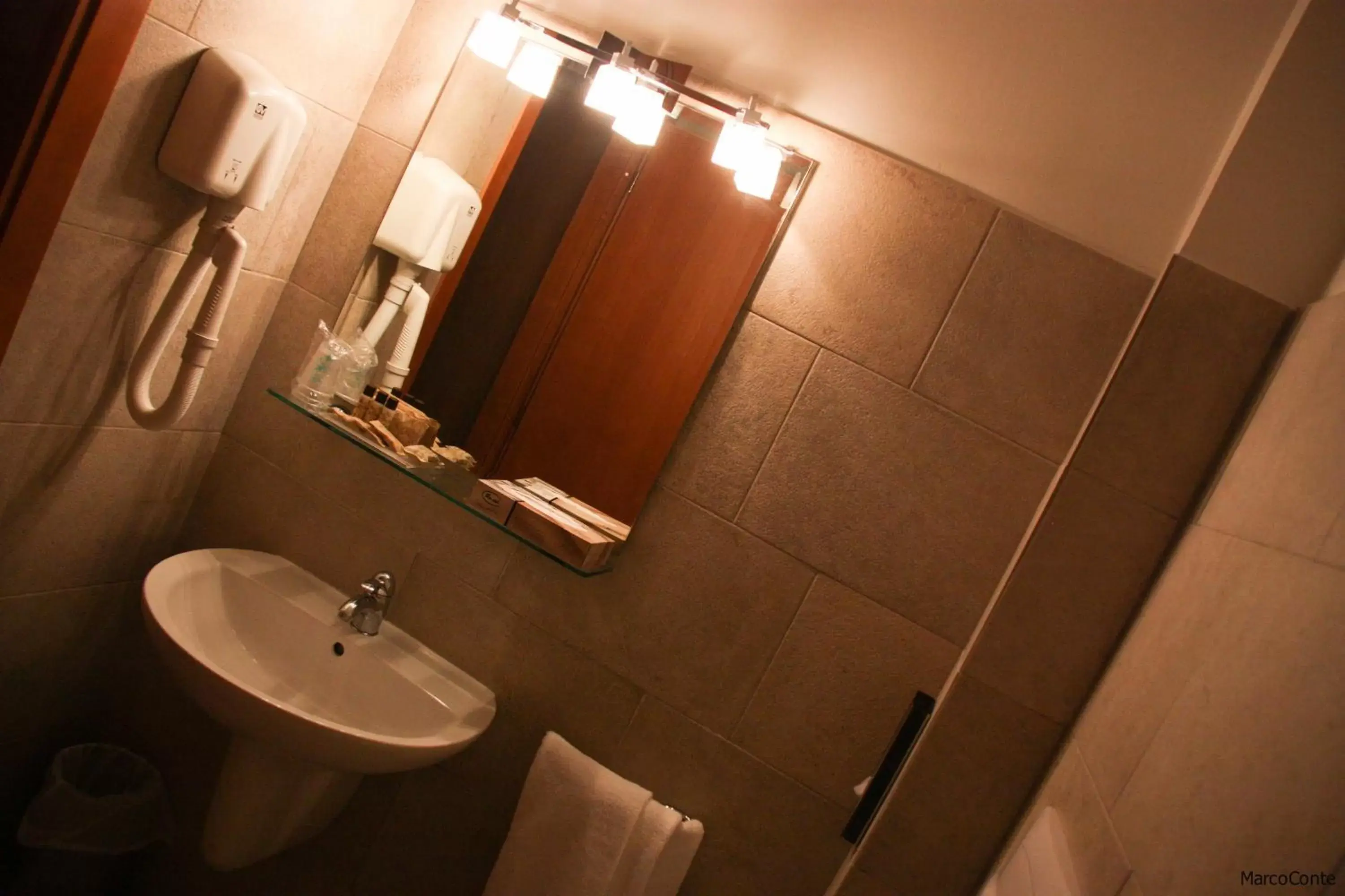 Bathroom in Hotel Lux