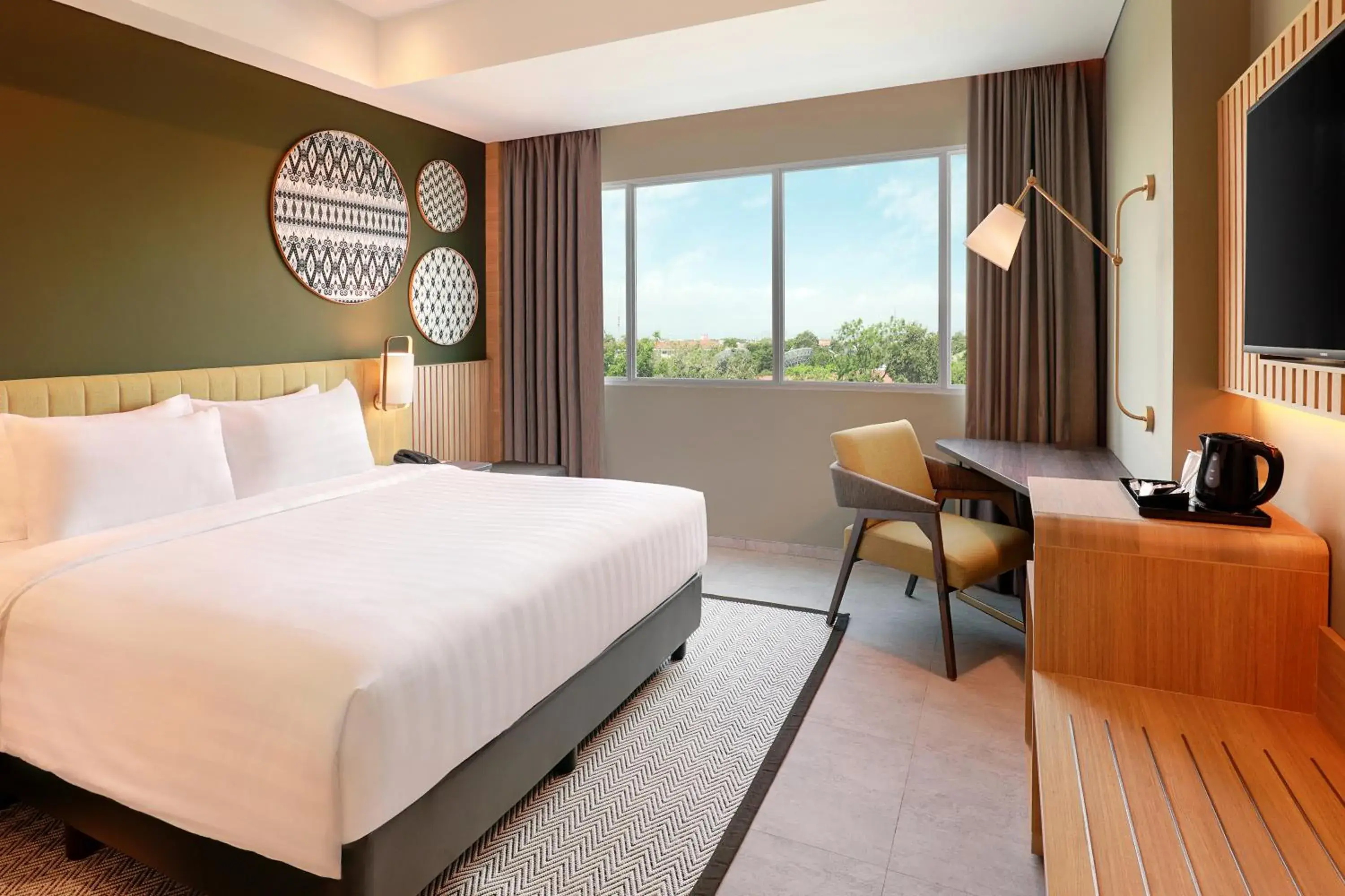 Bed in Mercure Makassar Nexa Pettarani