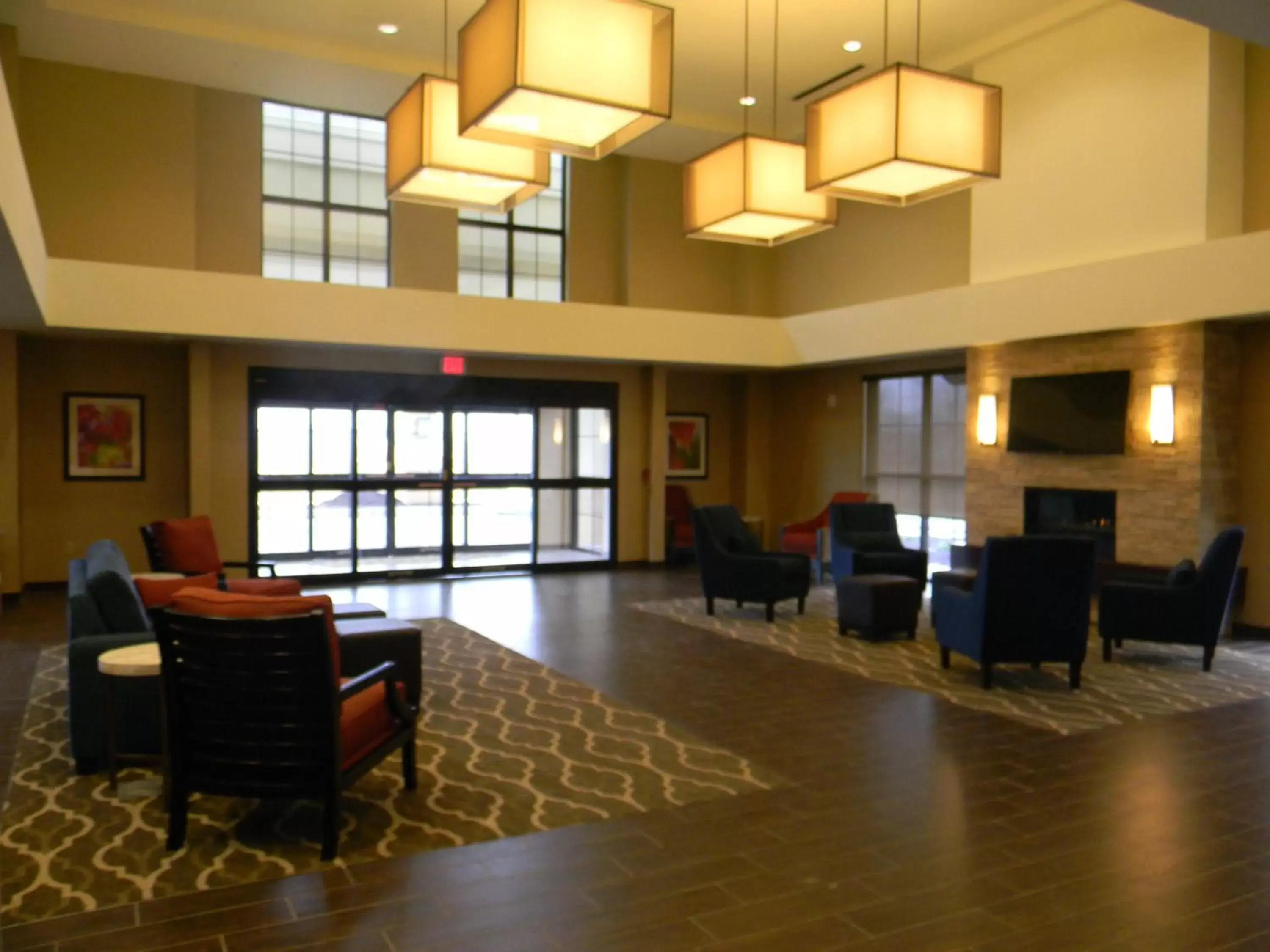 Lobby or reception in Comfort Suites-Youngstown North