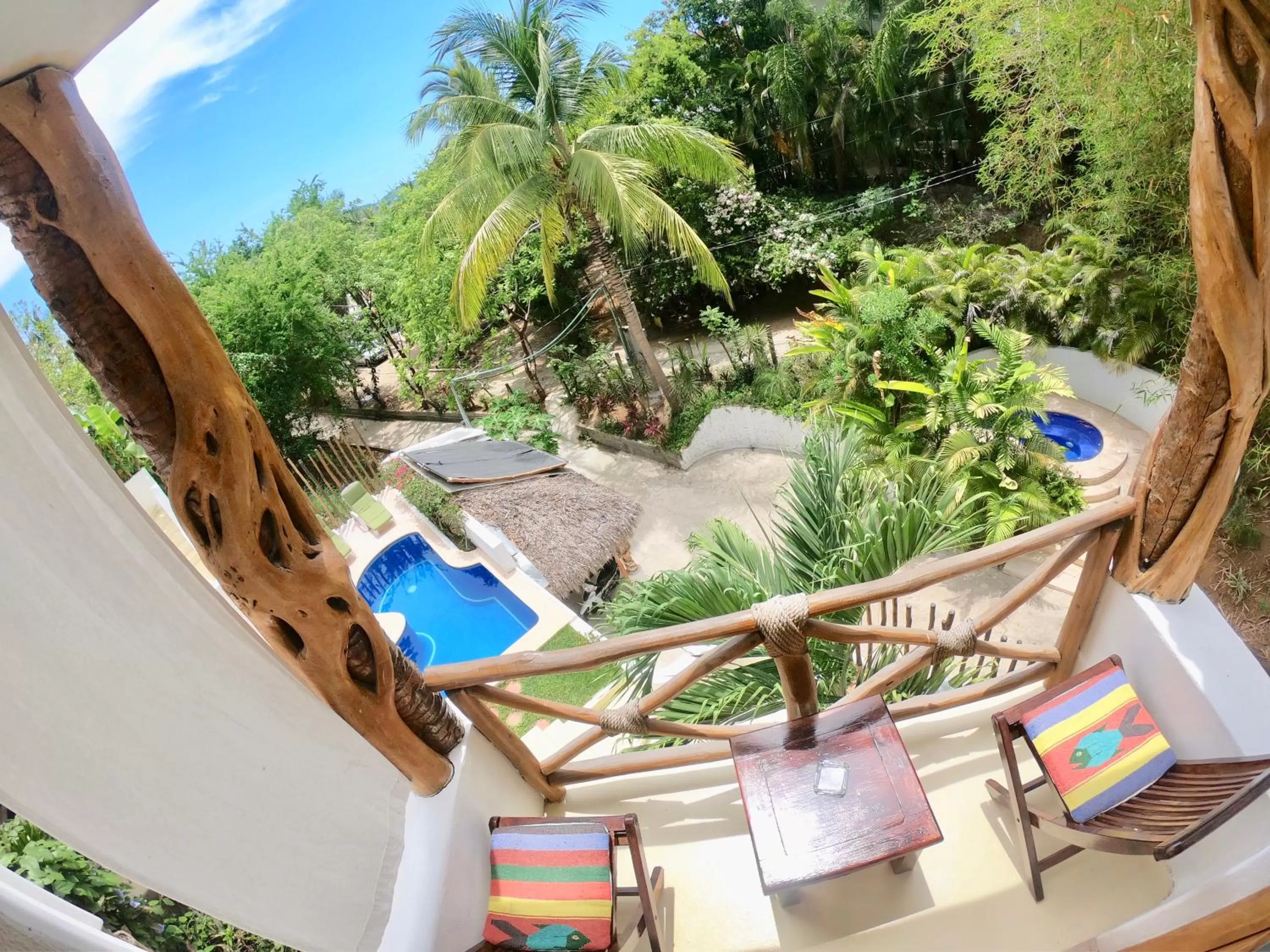 Natural landscape, Pool View in Mar y Sueños