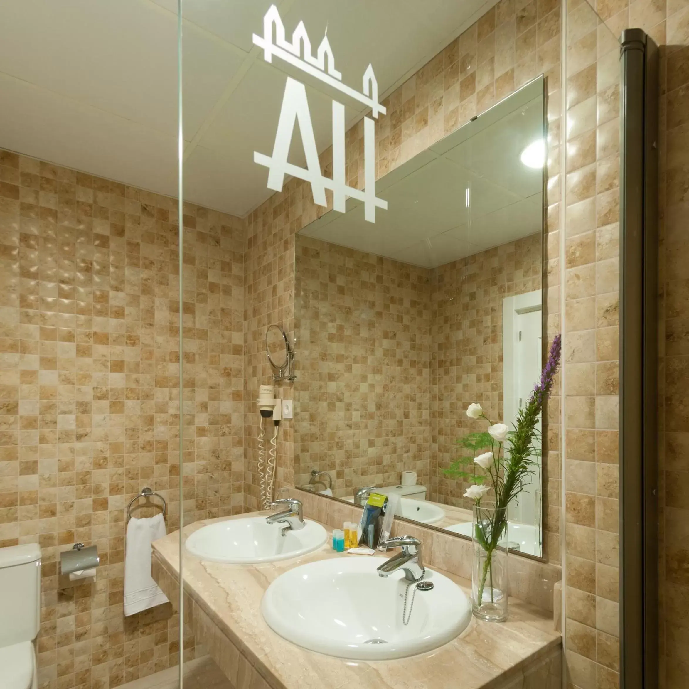 Bathroom in Hotel Alcázar