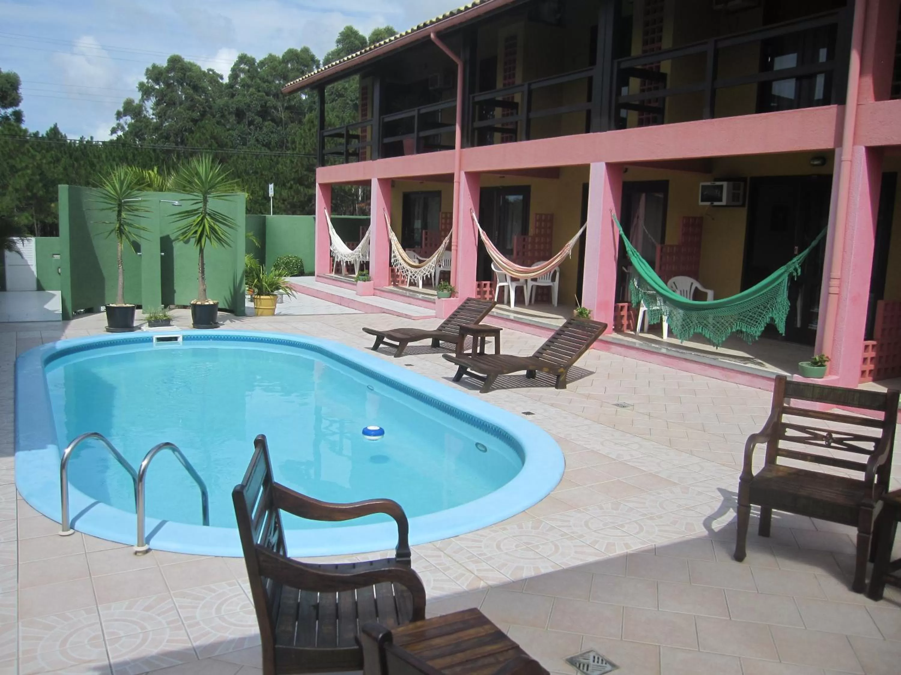 Swimming pool in Pousada Vento Sul