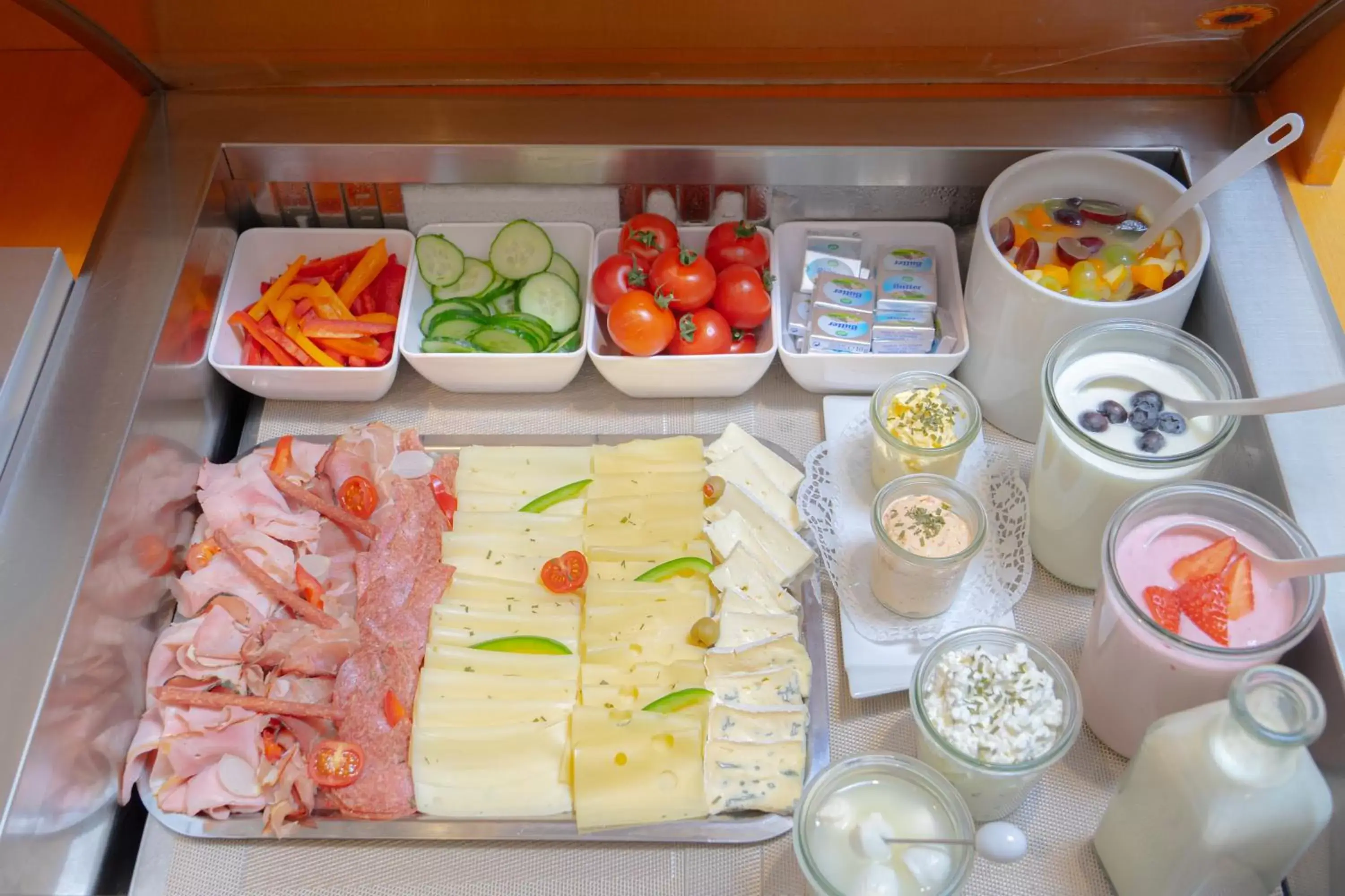Buffet breakfast, Food in Aviano Boutiquehotel