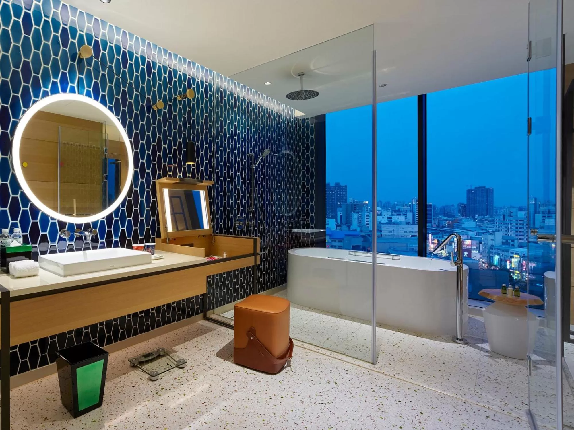 Bathroom in Hotel Indigo Kaohsiung Central Park by IHG