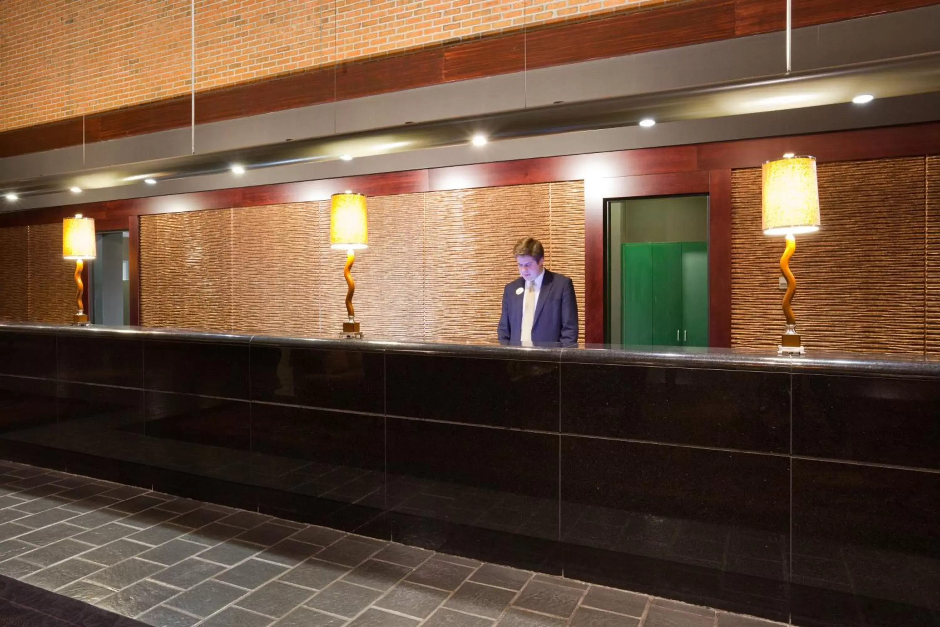 Property building, Lobby/Reception in Crowne Plaza Minneapolis West, an IHG Hotel