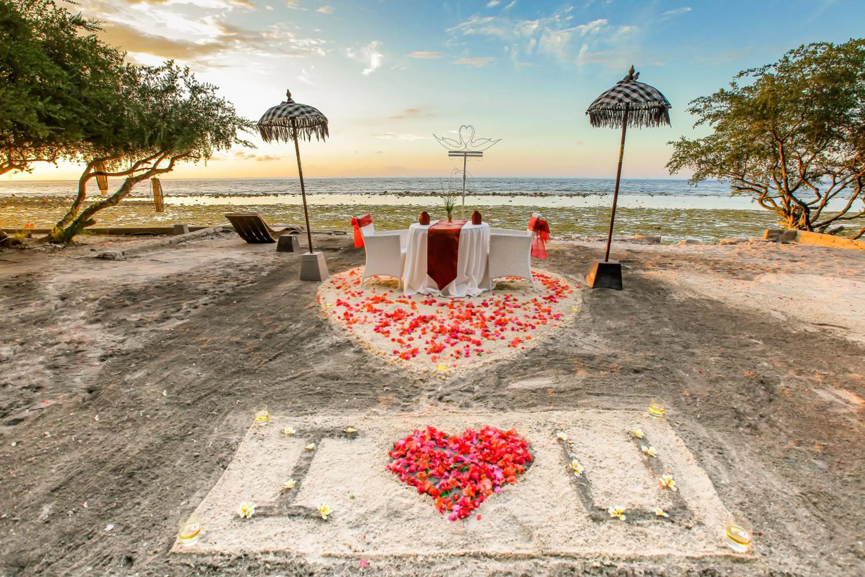 Area and facilities in Jambuluwuk Oceano Gili Trawangan