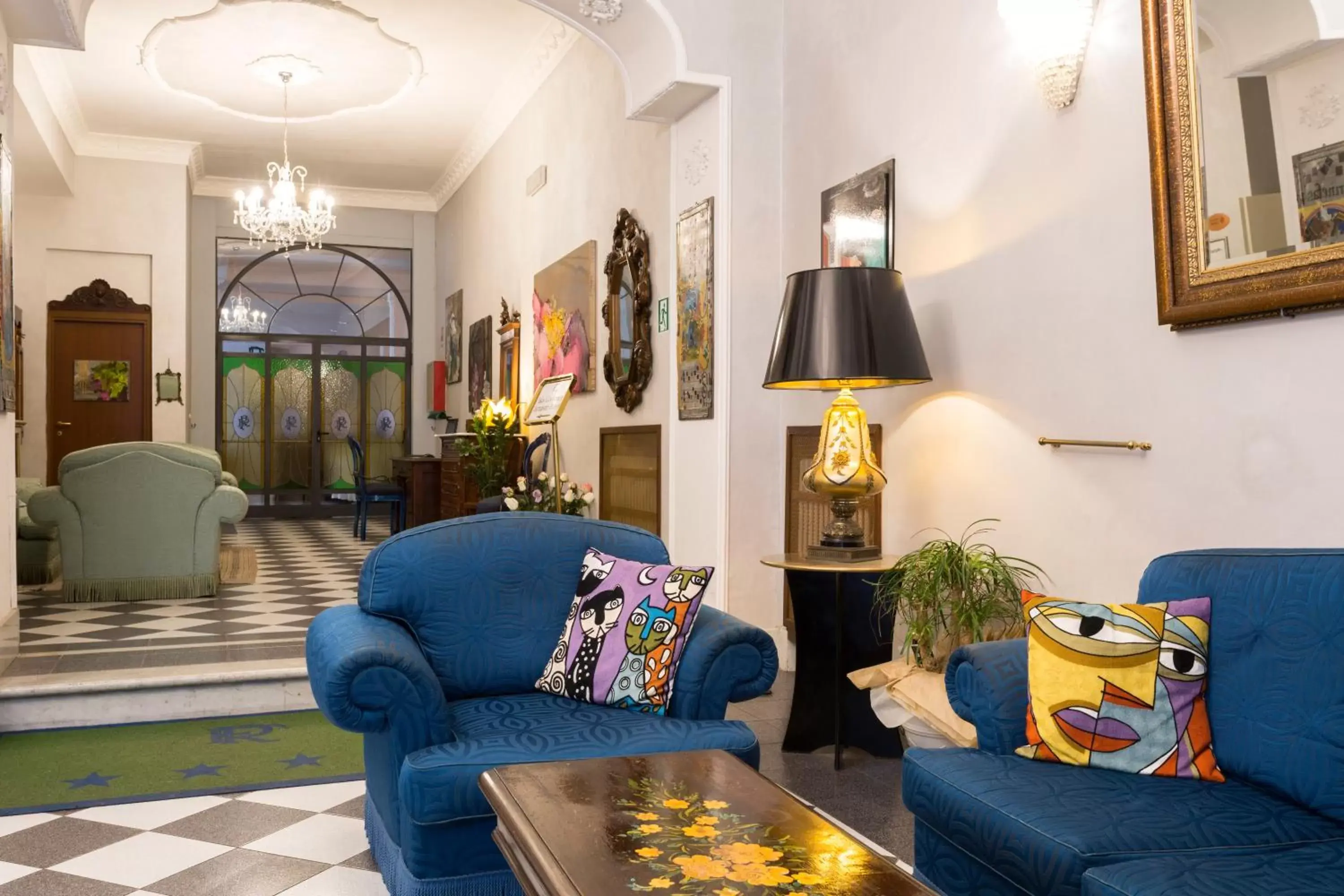Lobby or reception in Hotel Residenza In Farnese