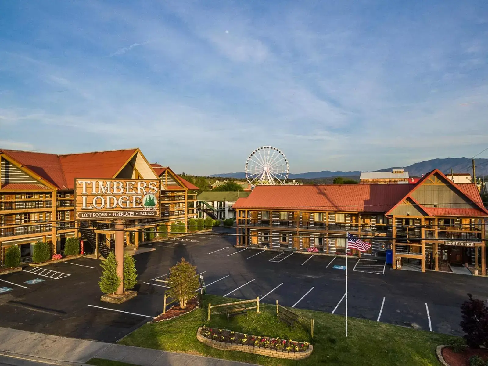 Property building in Timbers Lodge Property building in Timbers Lodge