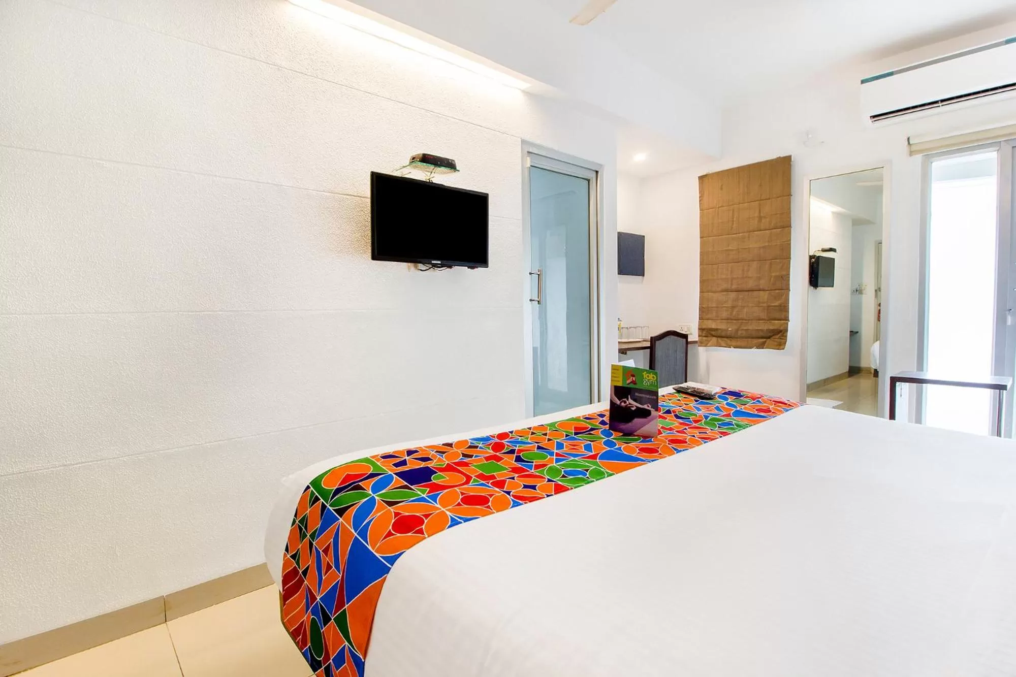 Bedroom, Bed in FabHotel Kalyan - Nr Dairy Dan Circle