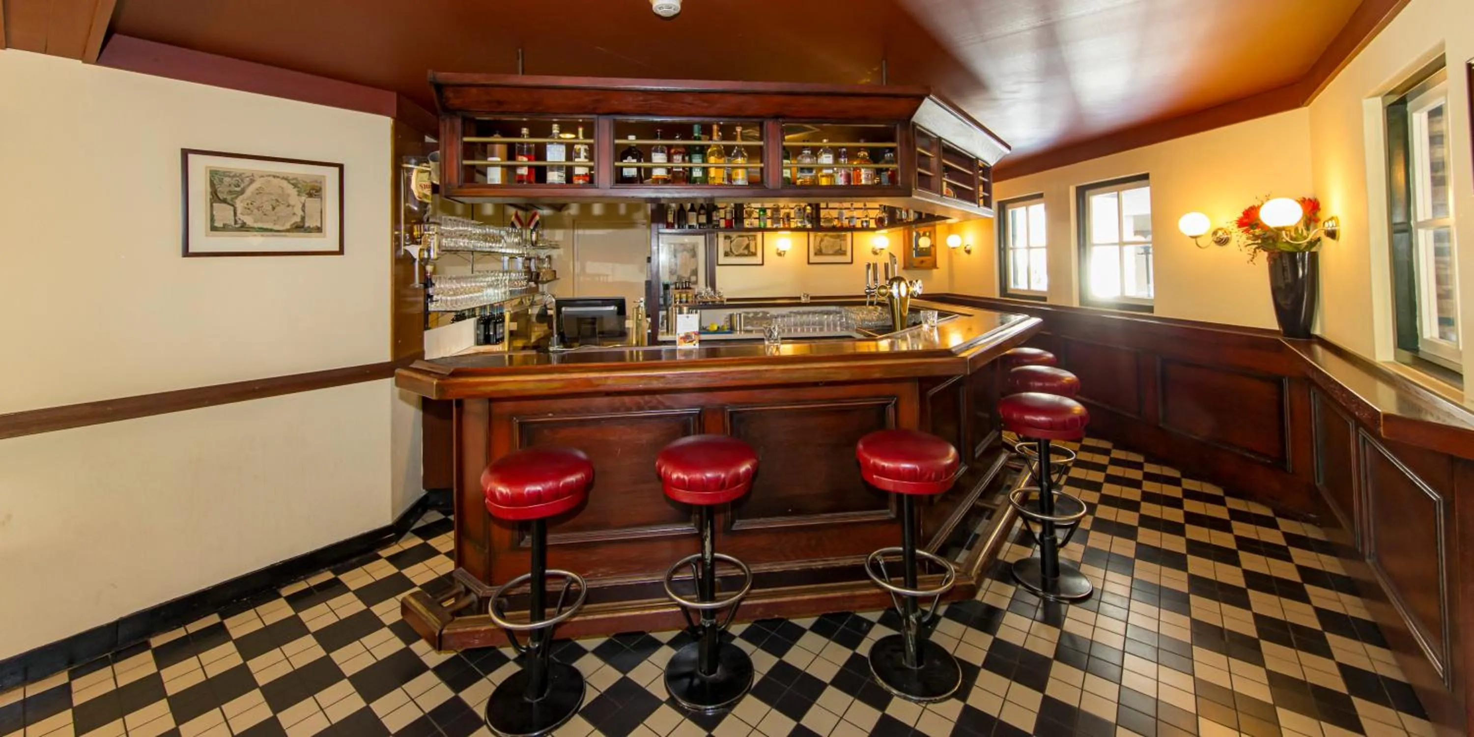 Lounge or bar in Fletcher Hotel-Restaurant De Klepperman