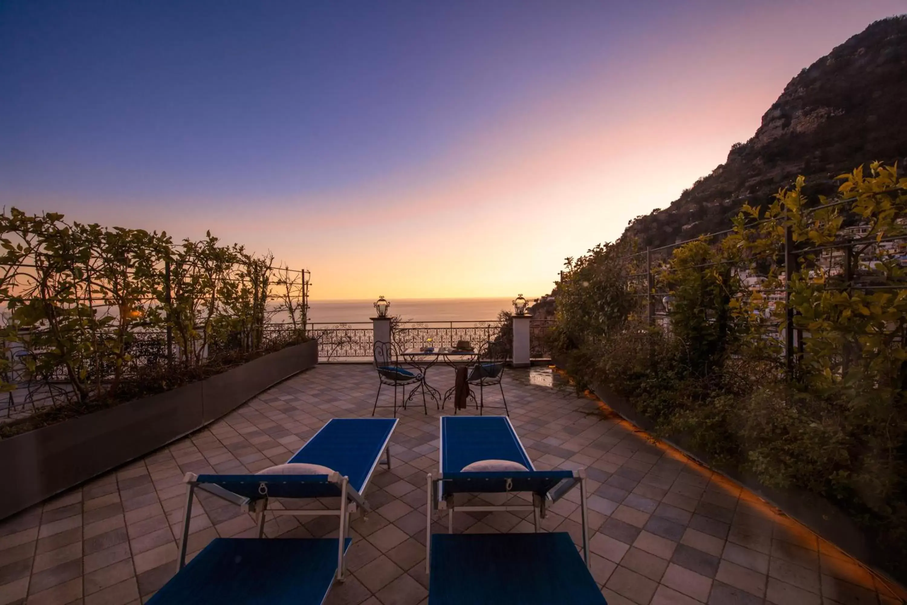 Balcony/Terrace in Positano Art Hotel Pasitea