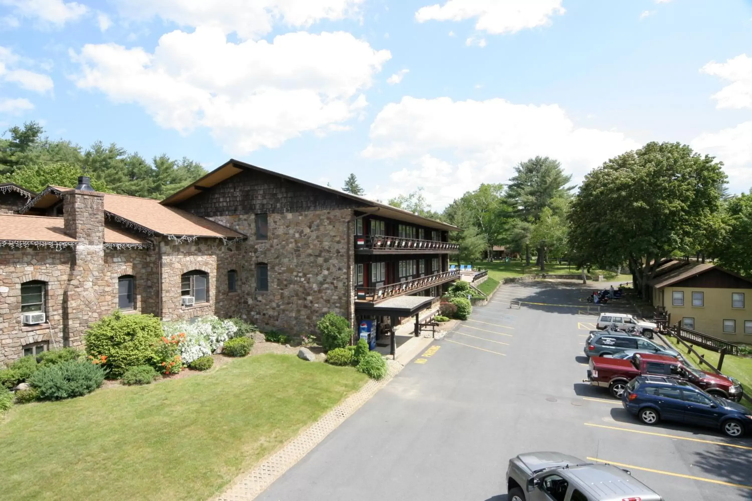 Facade/entrance, Property Building in Bayside Resort, Lake George NY