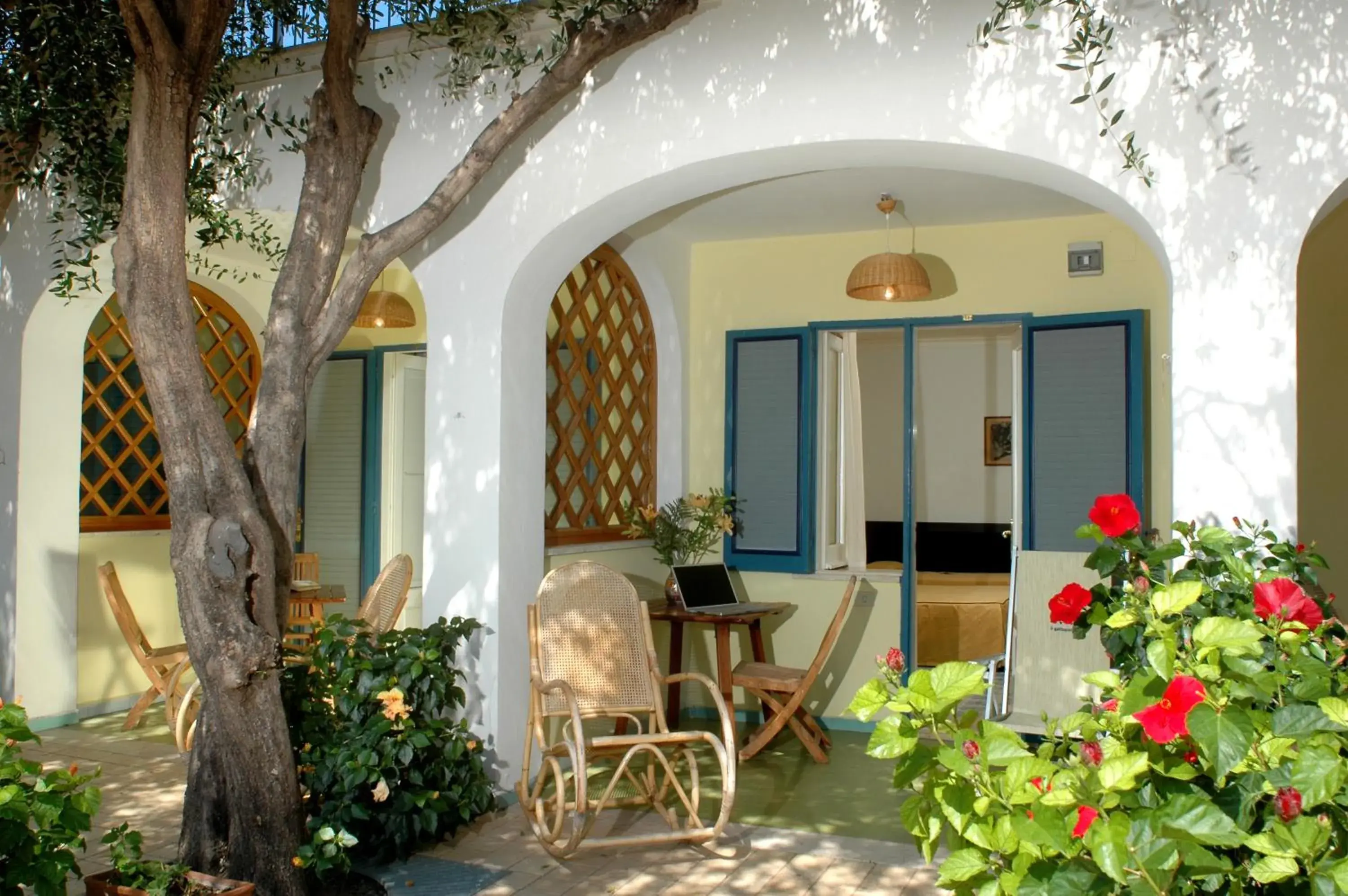 Patio in Il Gattopardo Hotel Terme & Beauty Farm