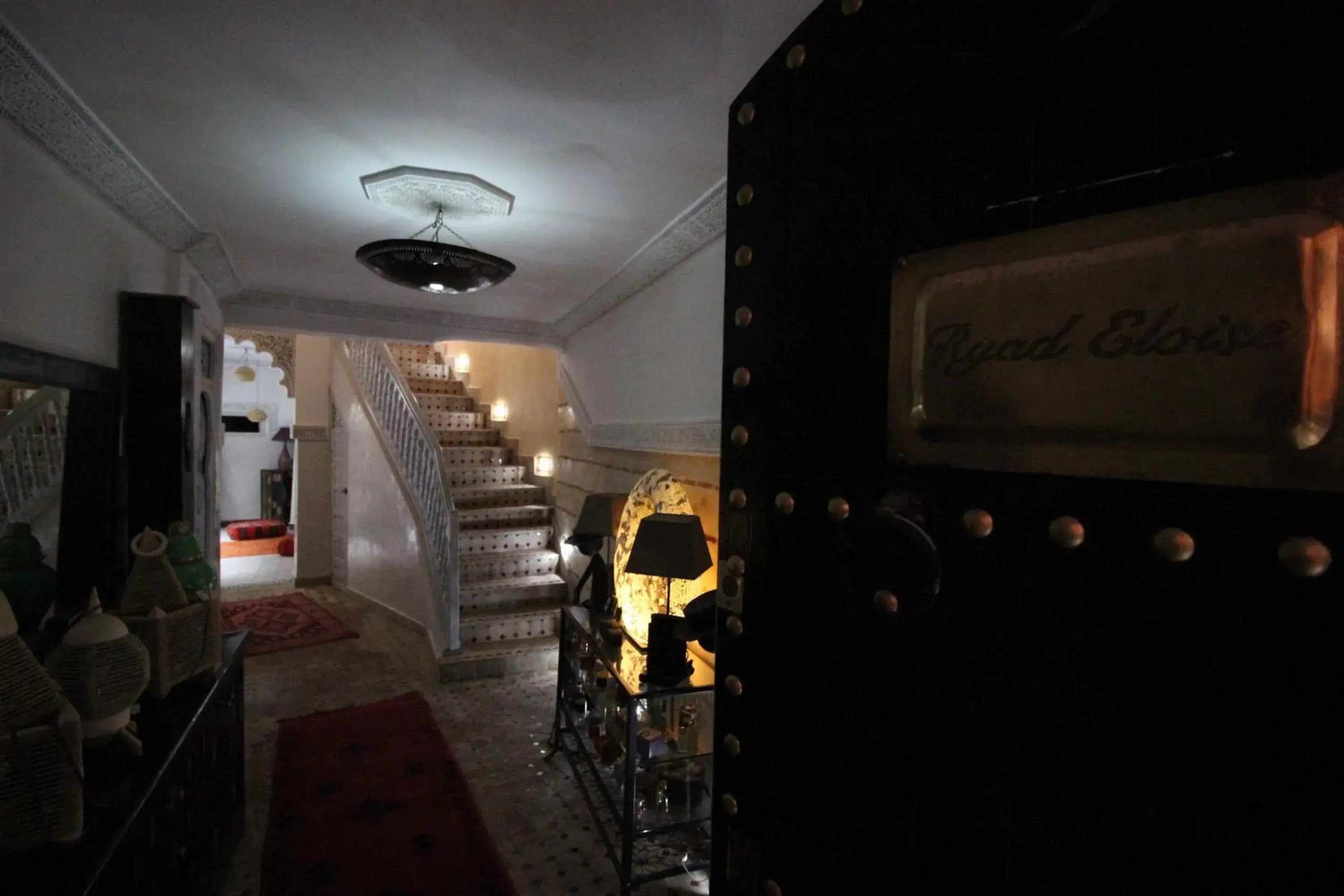 Lobby or reception in Riad Eloise