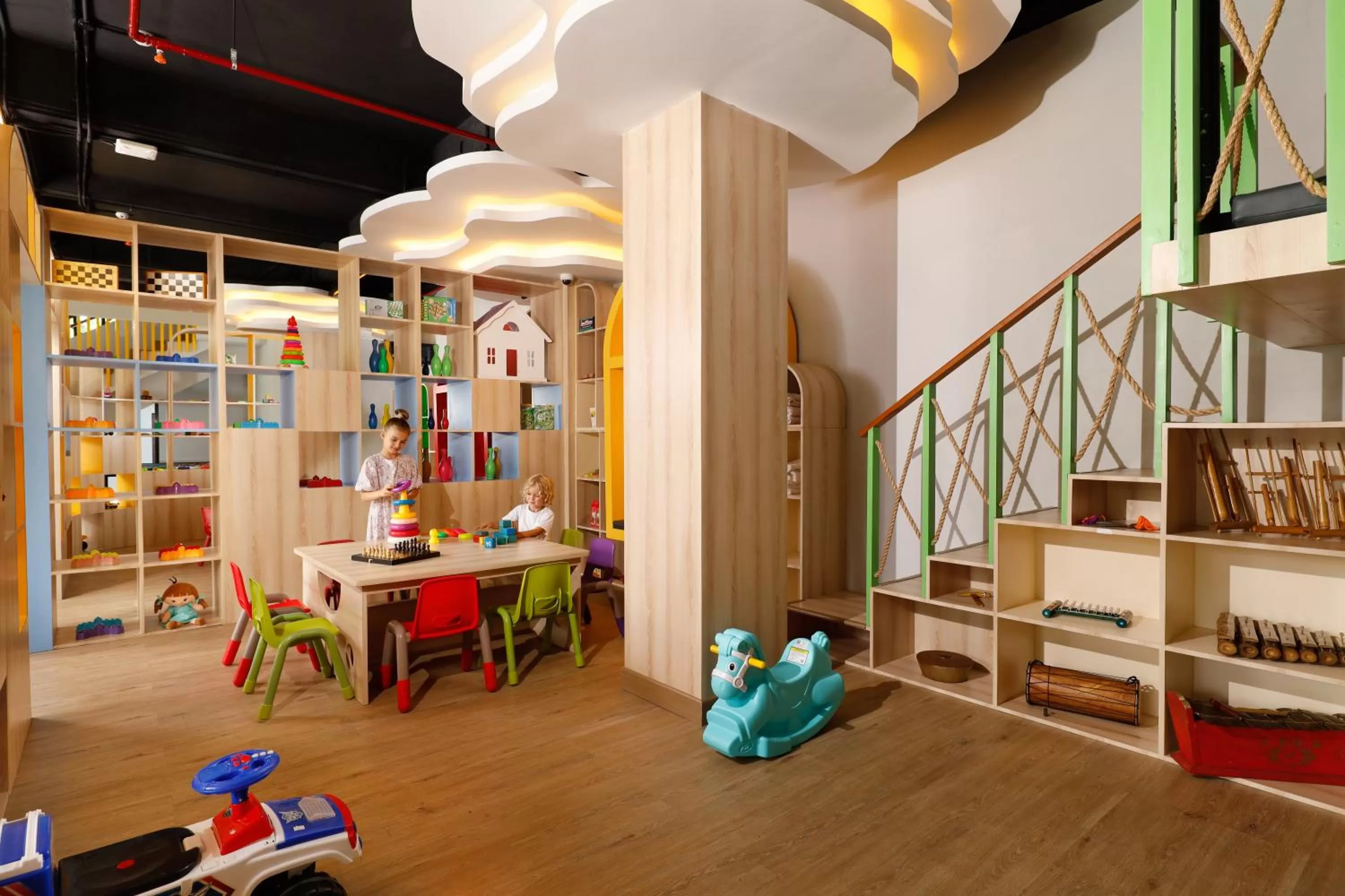 Children play ground in Bali Dynasty Resort