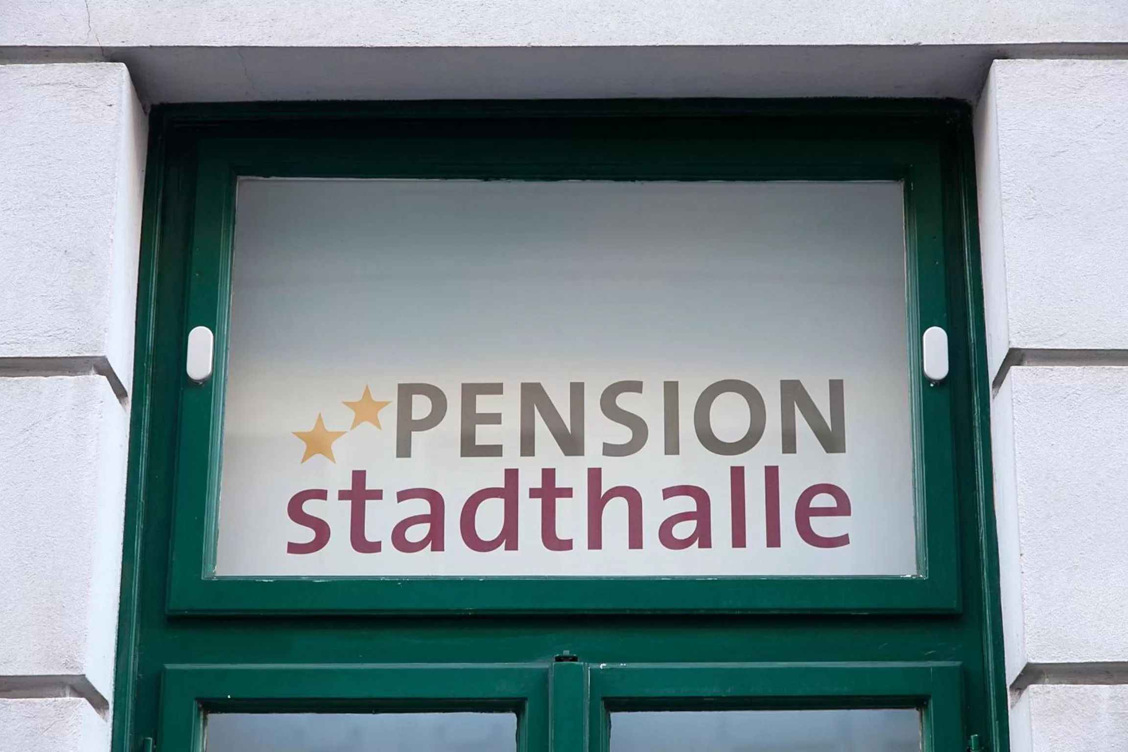 Property logo or sign in Pension Stadthalle