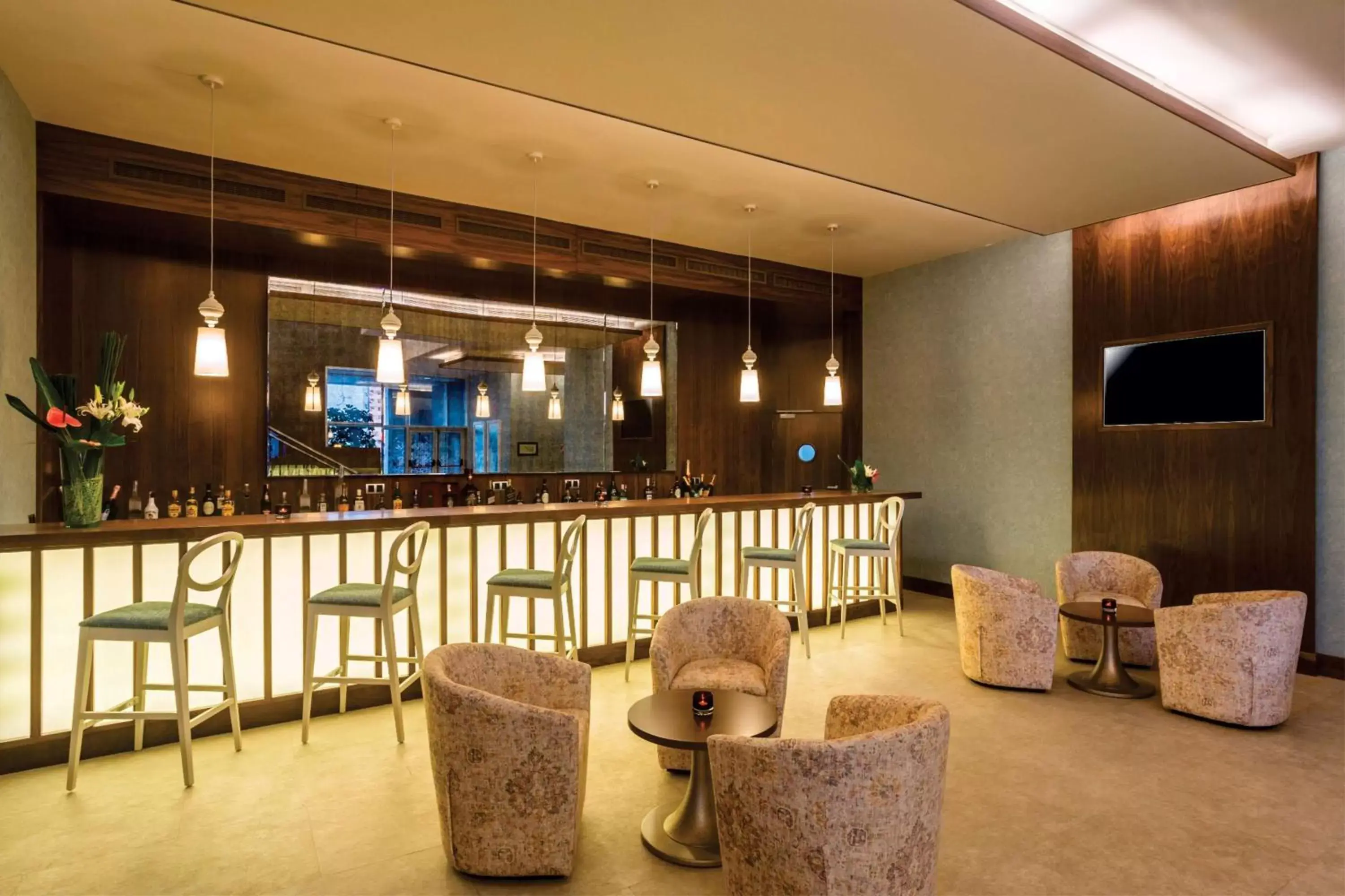 Lounge or bar, Lounge/Bar in Hilton Garden Inn Tanger City Centre