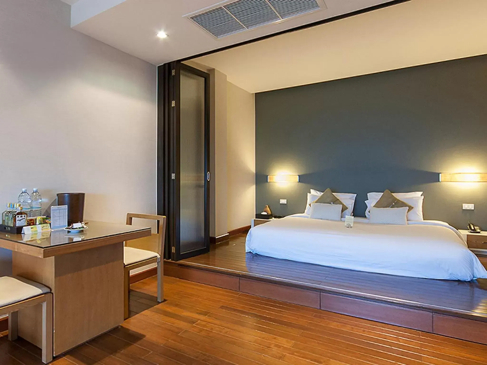 Bed in The Sea Koh Samui Resort and Residences by Tolani - SHA Extra Plus