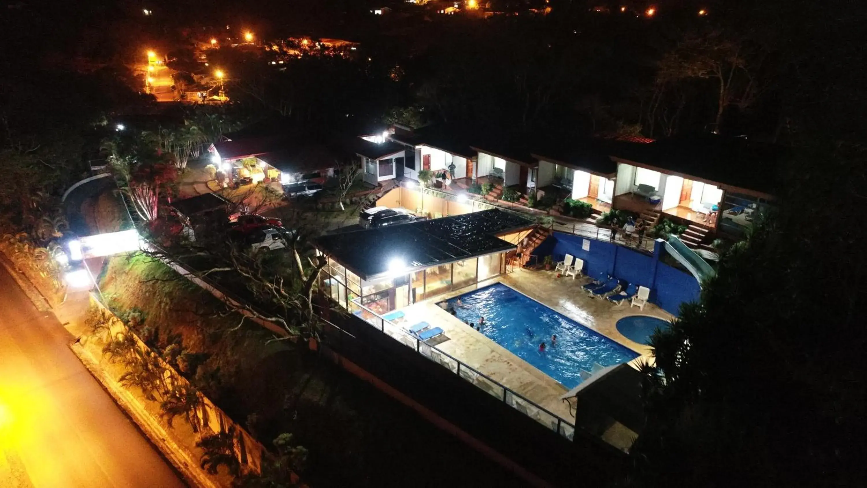 Pool view, Bird's-eye View in Hotel Cielo Azul Resort