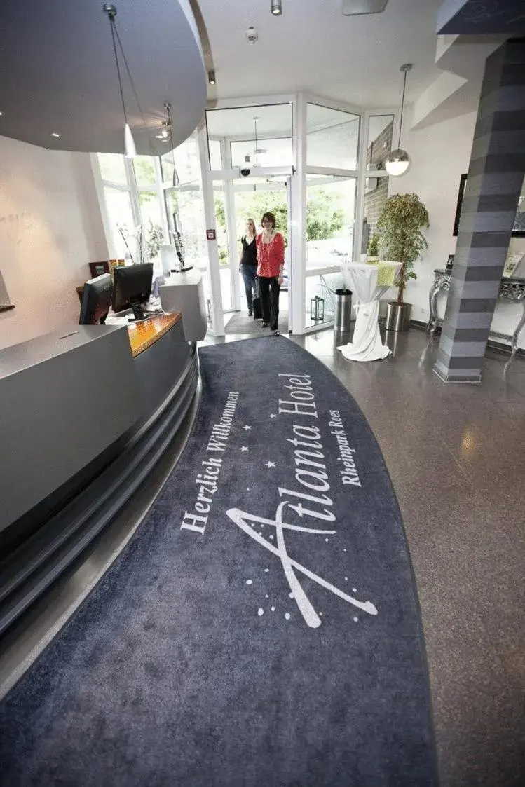 Lobby or reception, Fitness Center/Facilities in Hotel Rheinpark Rees