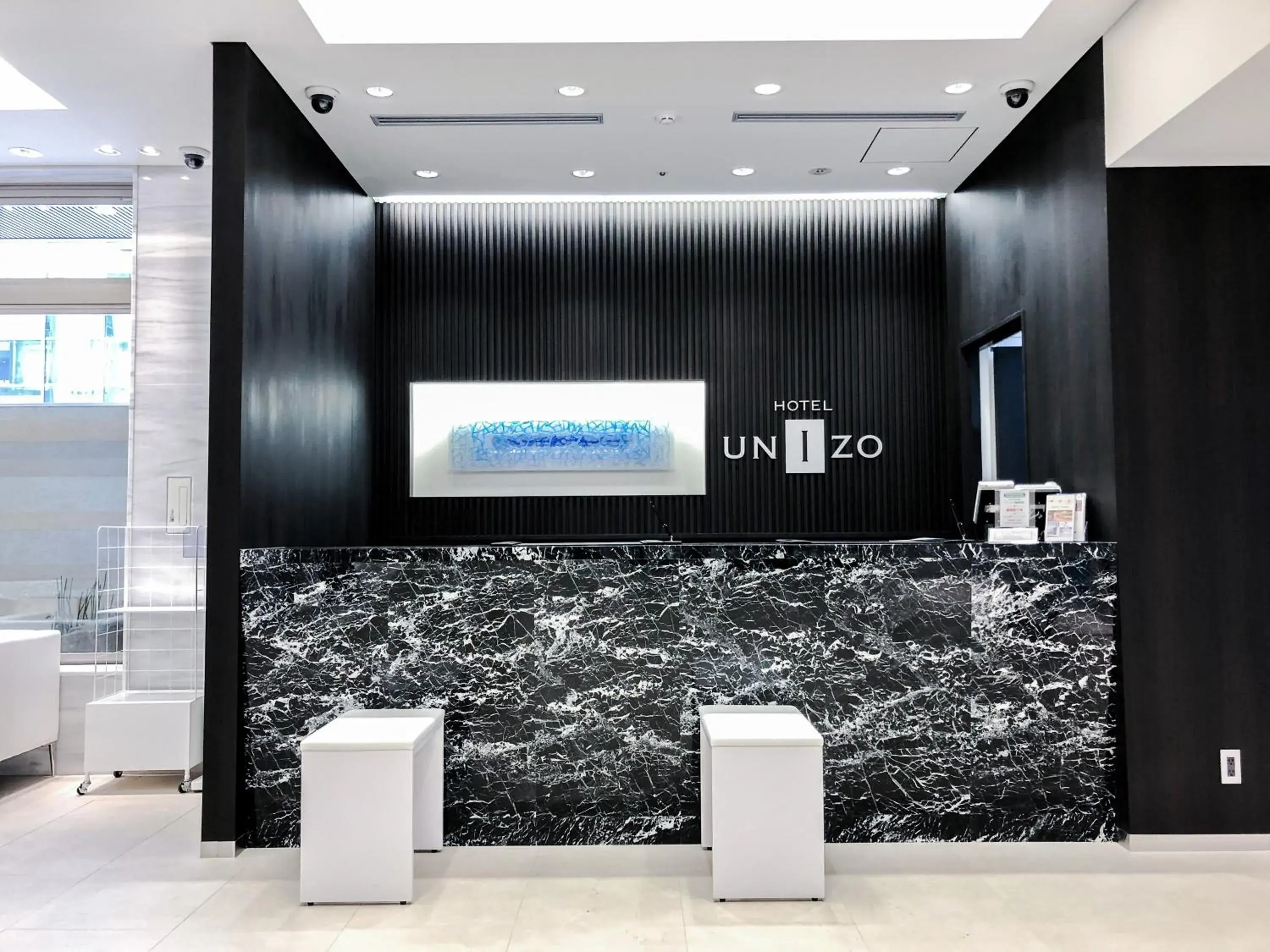 Lobby or reception in HOTEL UNIZO Yokohamaeki-West