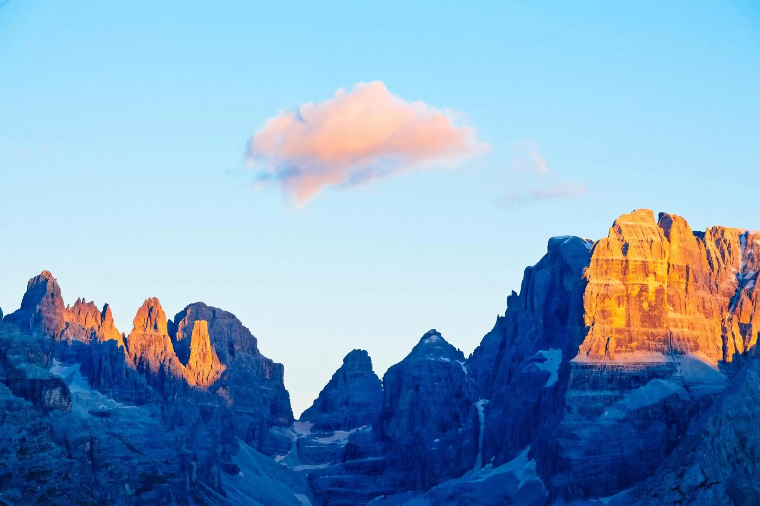 Natural landscape in Hotel Chalet Del Sogno