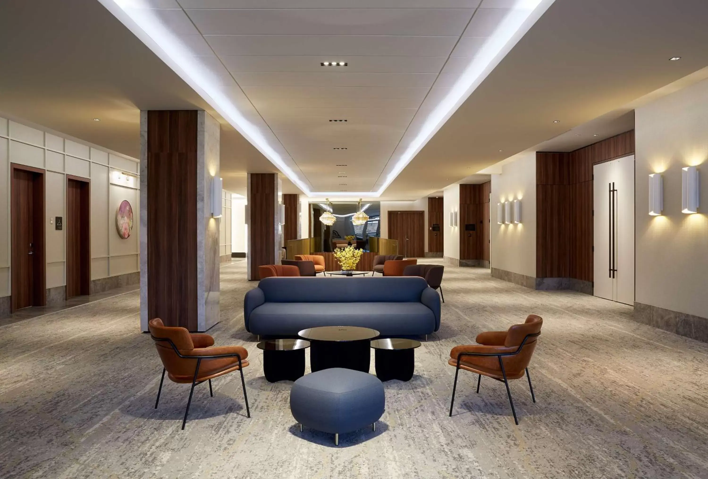 Meeting/conference room, Lobby/Reception in Homewood Suites By Hilton Montreal Midtown