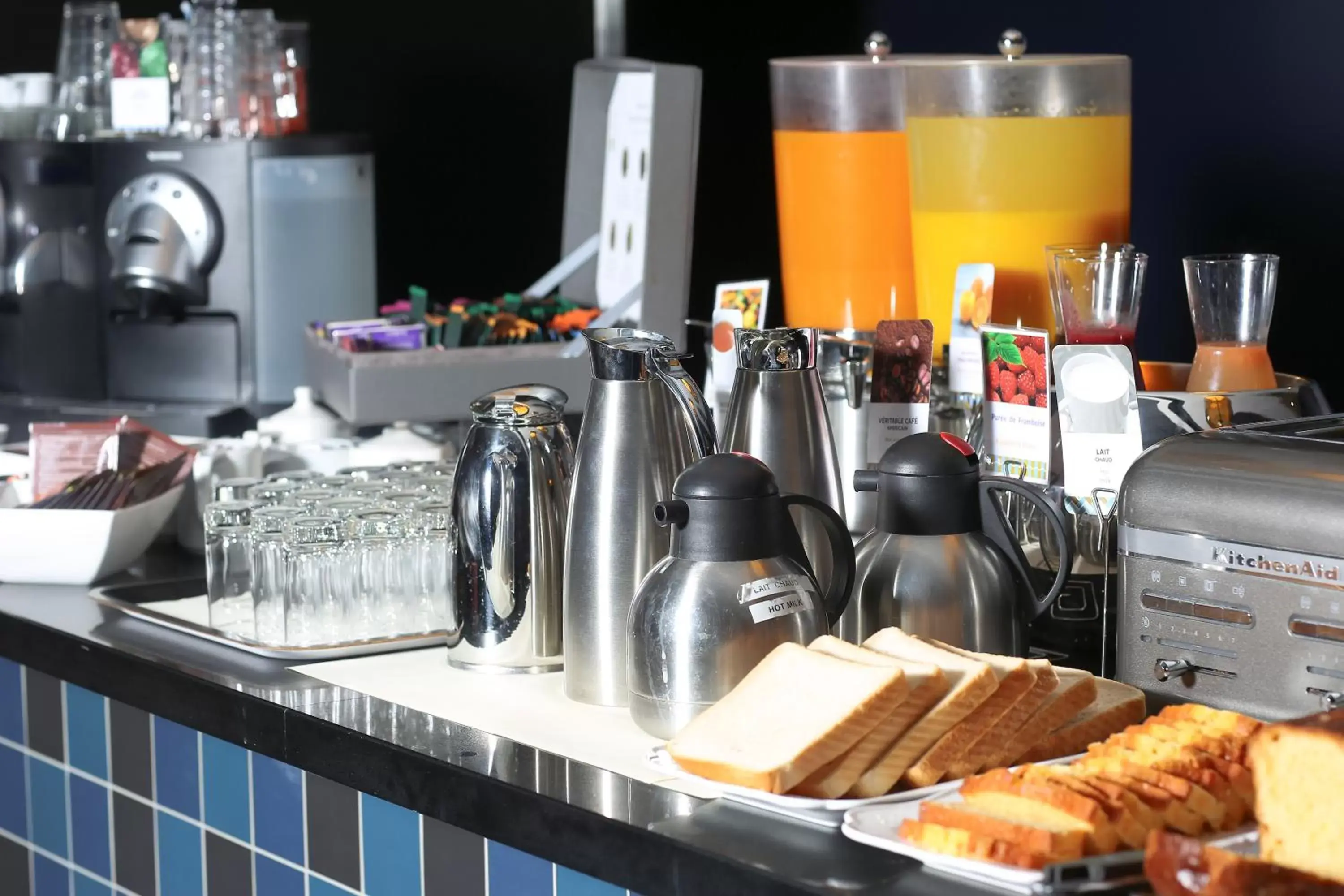 Buffet breakfast in Hotel Mercure Blois Centre