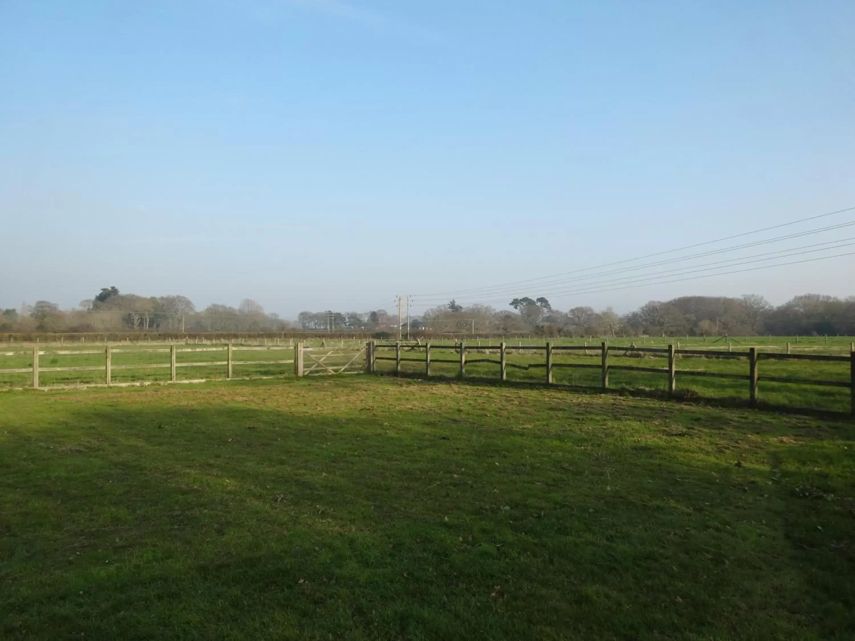 Garden view in Hunters Croft