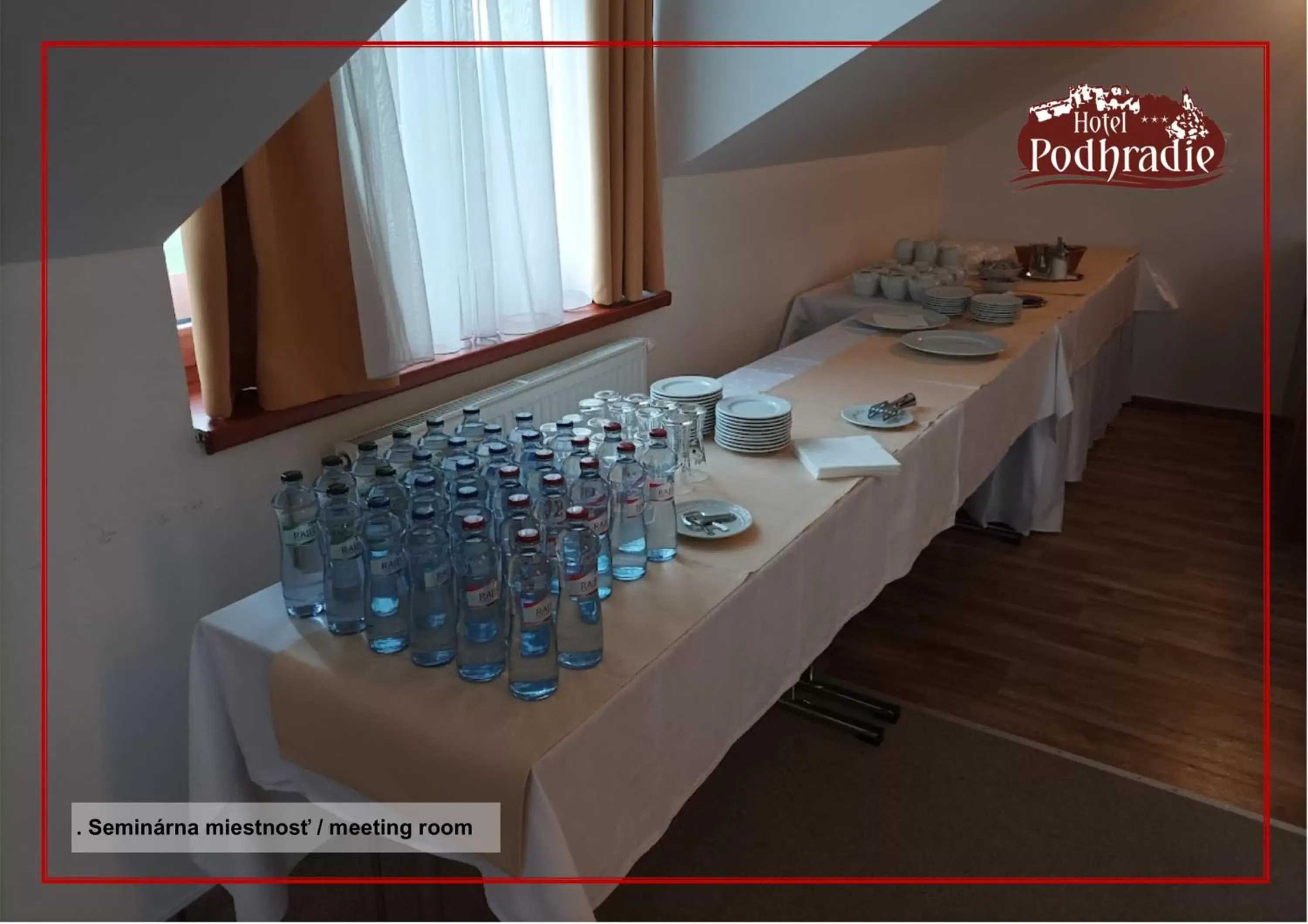 Business facilities in Hotel Podhradie