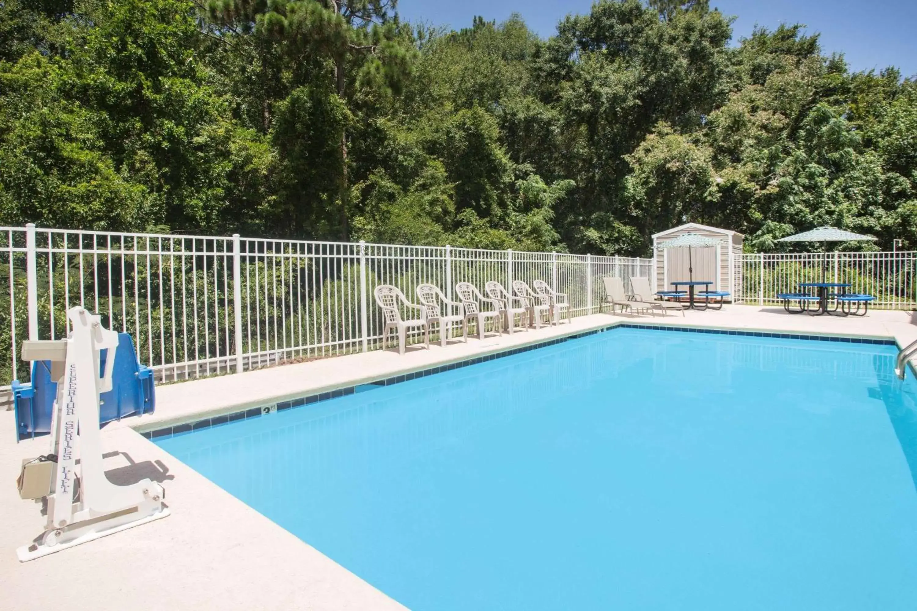 On site, Swimming Pool in Days Inn & Suites by Wyndham Swainsboro