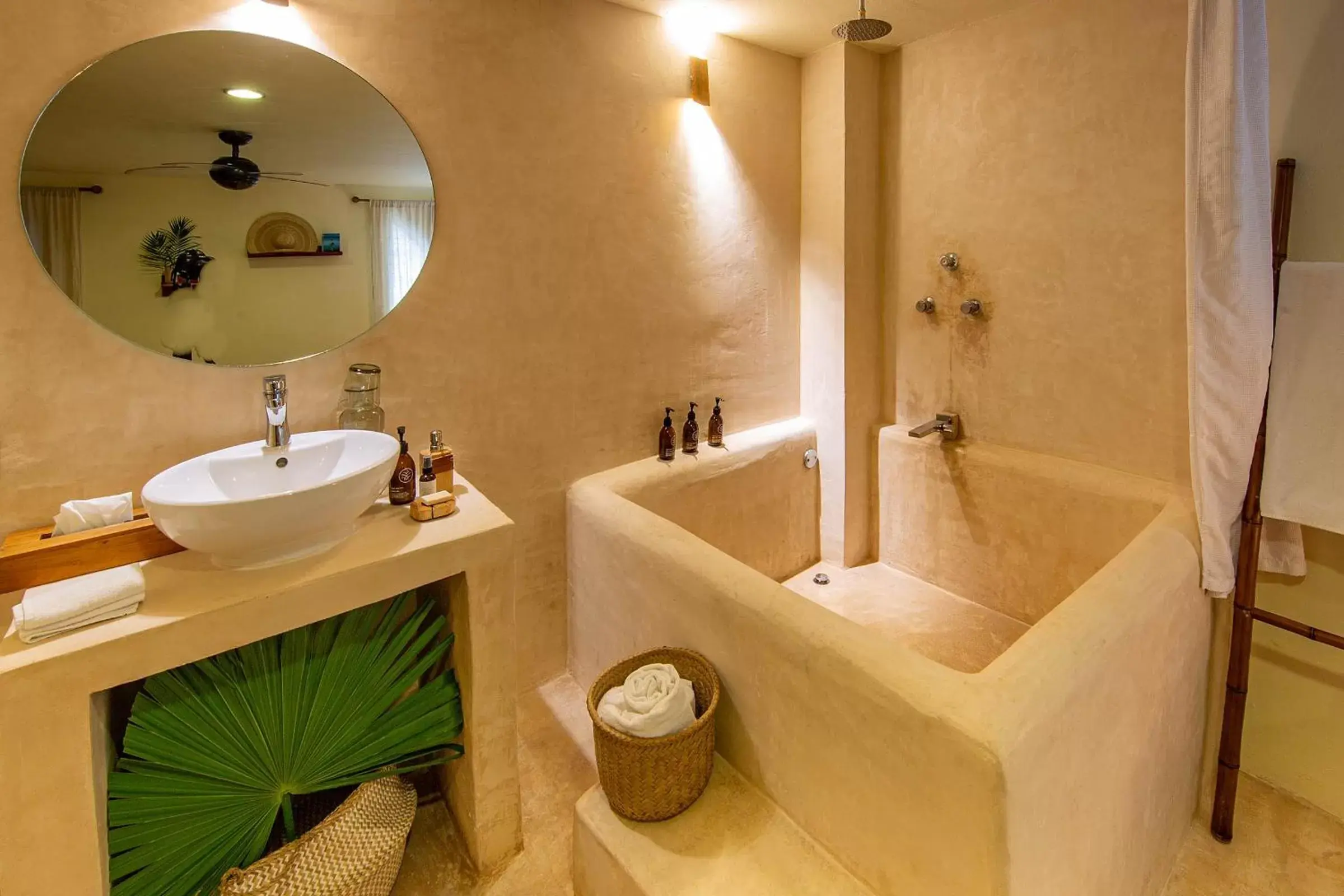 Bathroom in Mezzanine a Colibri Boutique Hotel-Adults Only