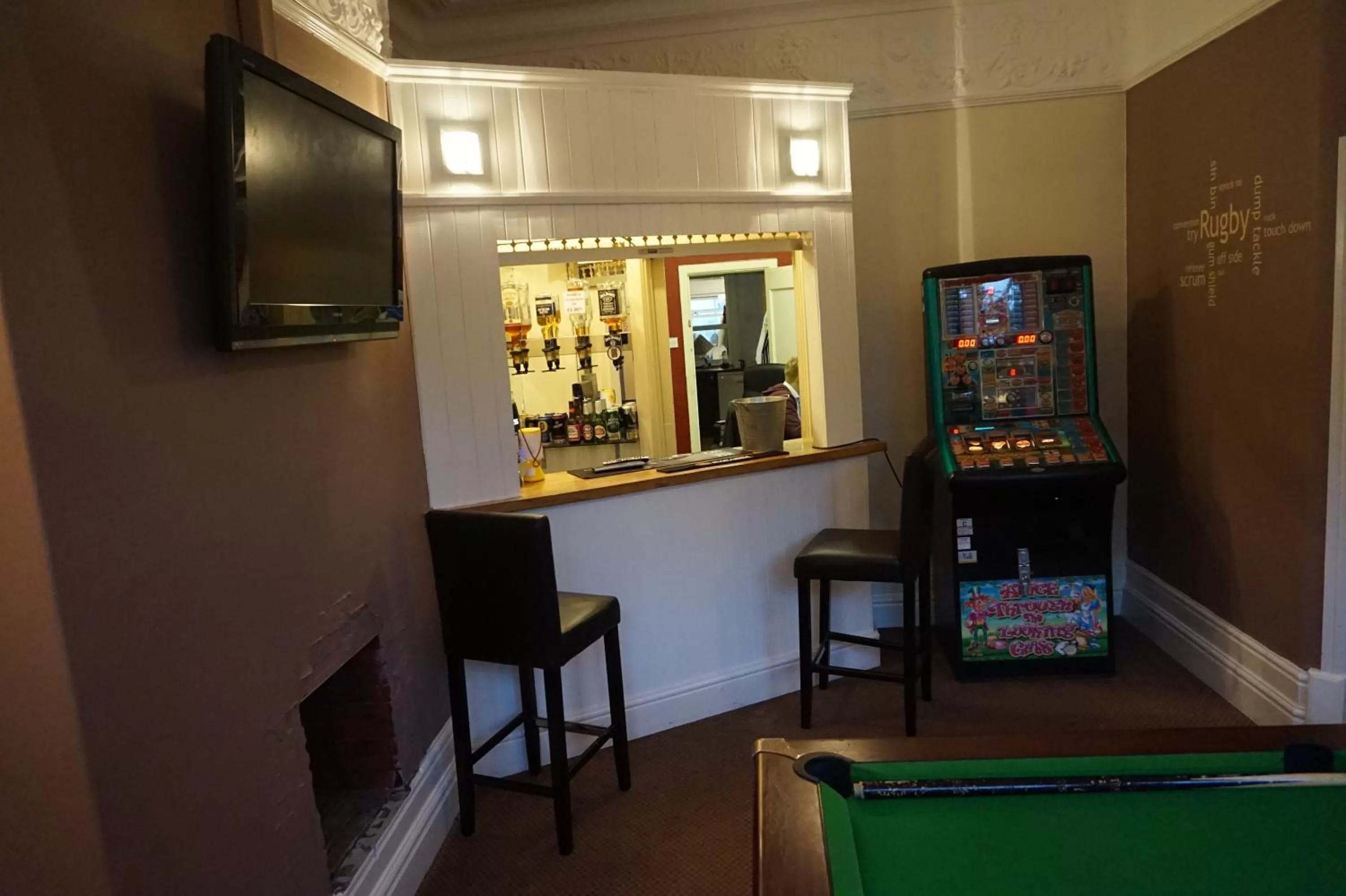 Game Room in The Butlers Hotel