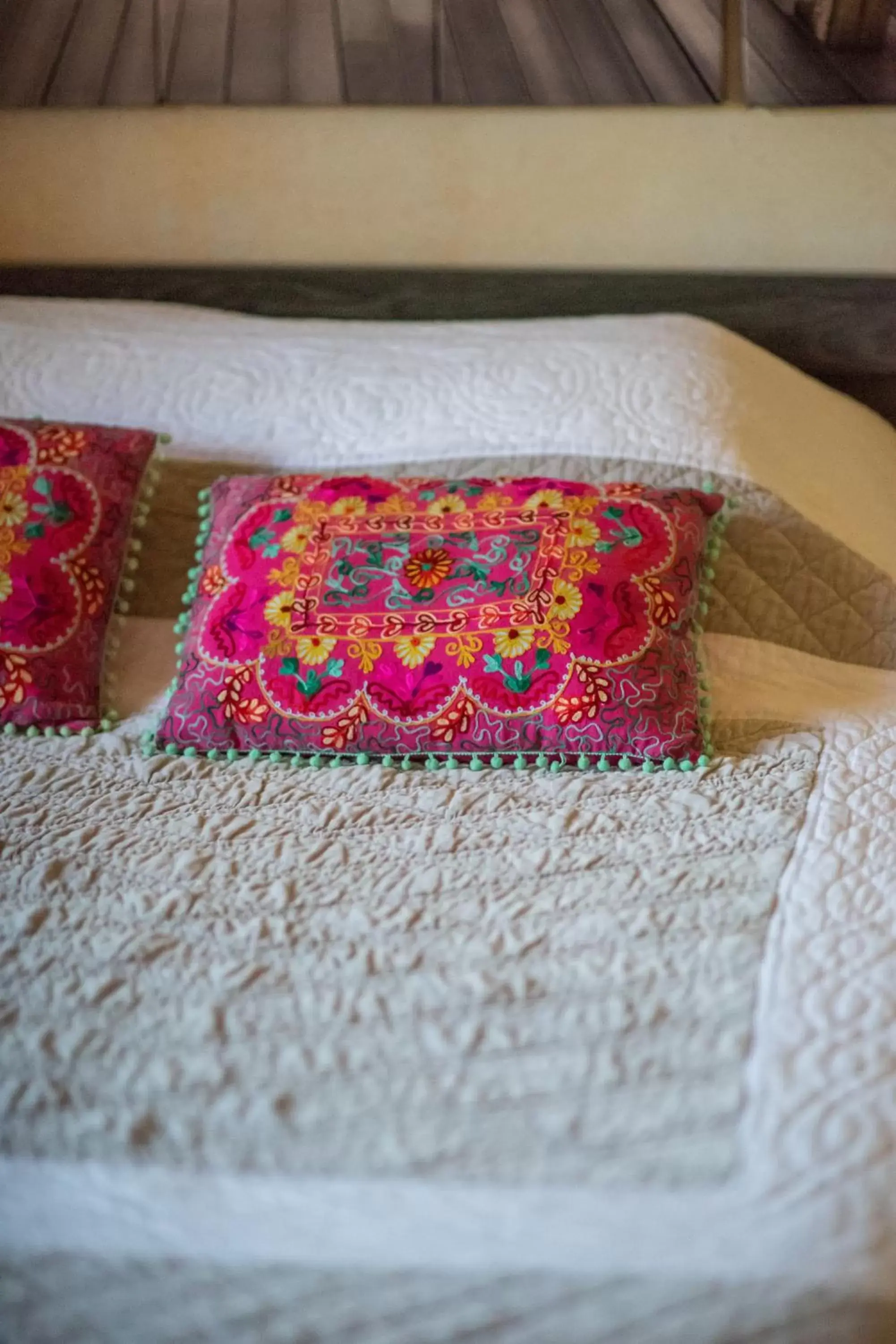 Bed in Chateau de Sainte Croix