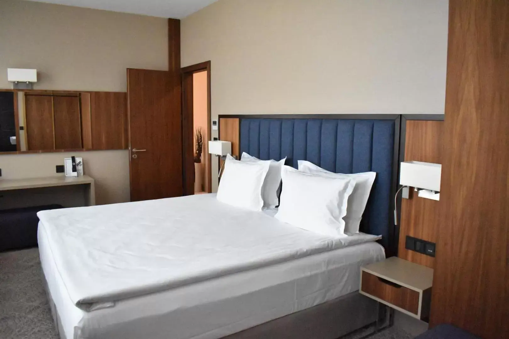 Bed in Hotel Bulgaria