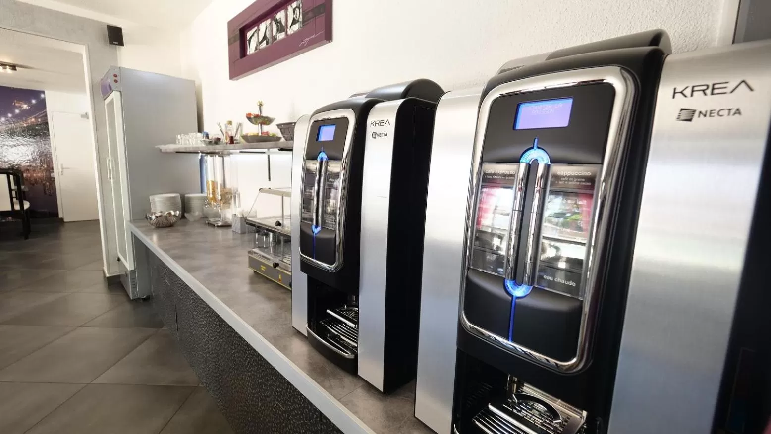 Continental breakfast in Citotel Hôtel Le Capricorne